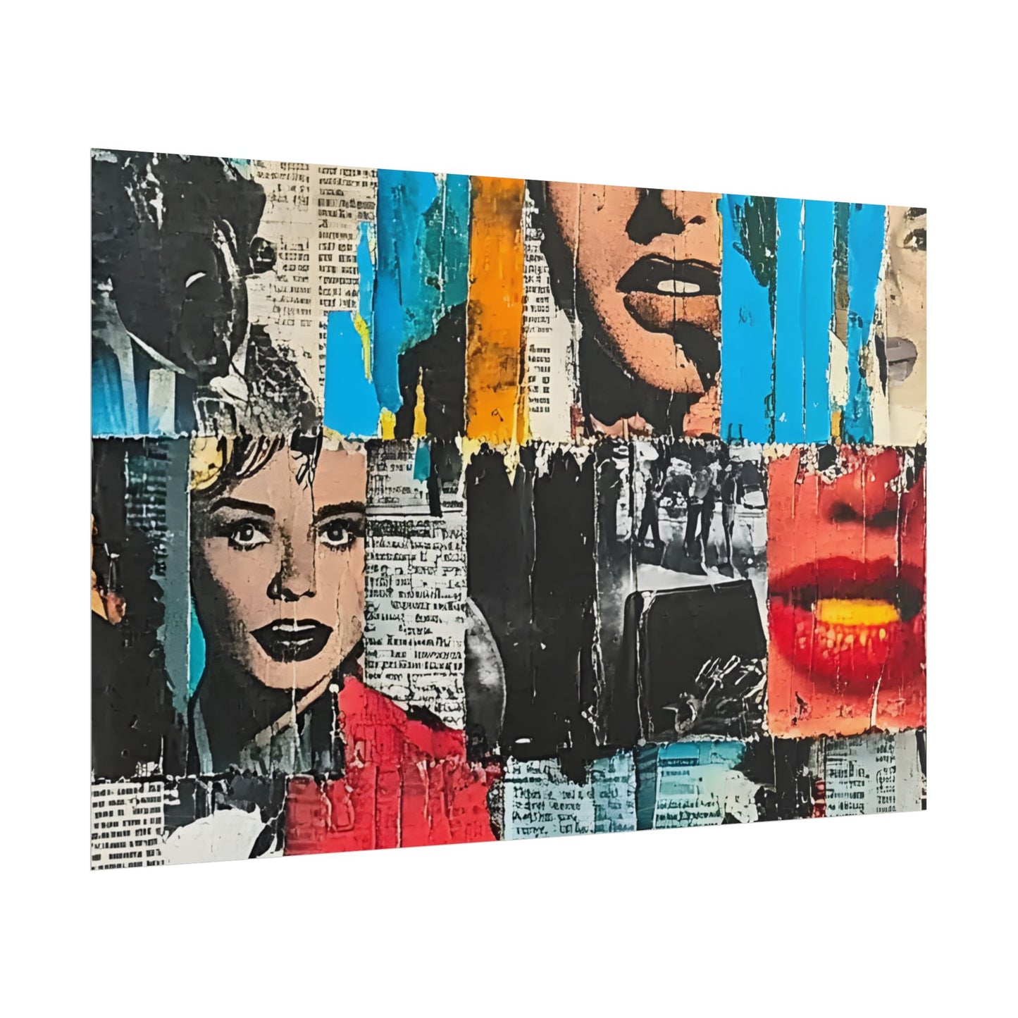 Retro Pop Culture Girl 7 - wall art
