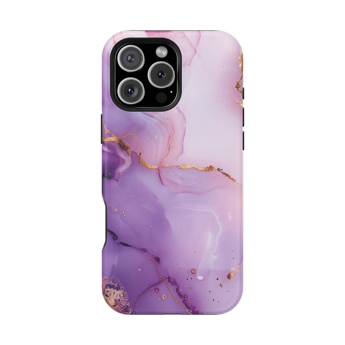 Elegant Purple Marble iPhone Case