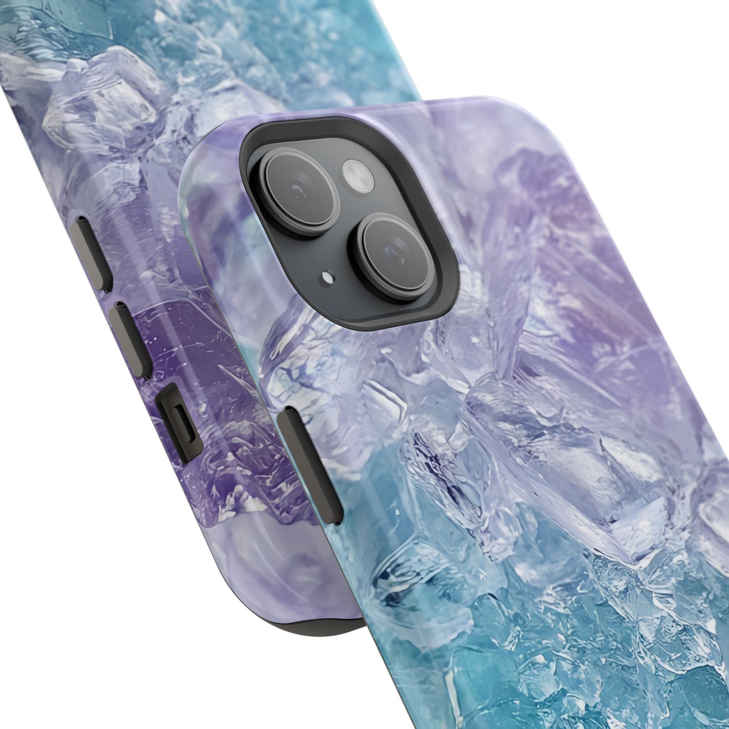 Crystal-Patterned Impact-Resistant Phone Case | Stylish Protection for Adventurers