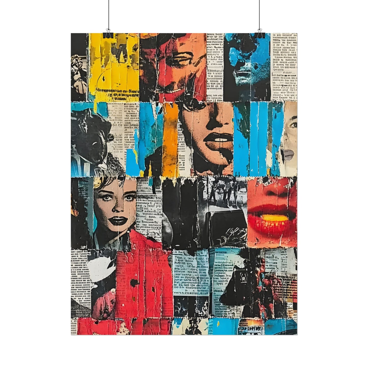 Retro Pop Culture Girl 7 - wall art