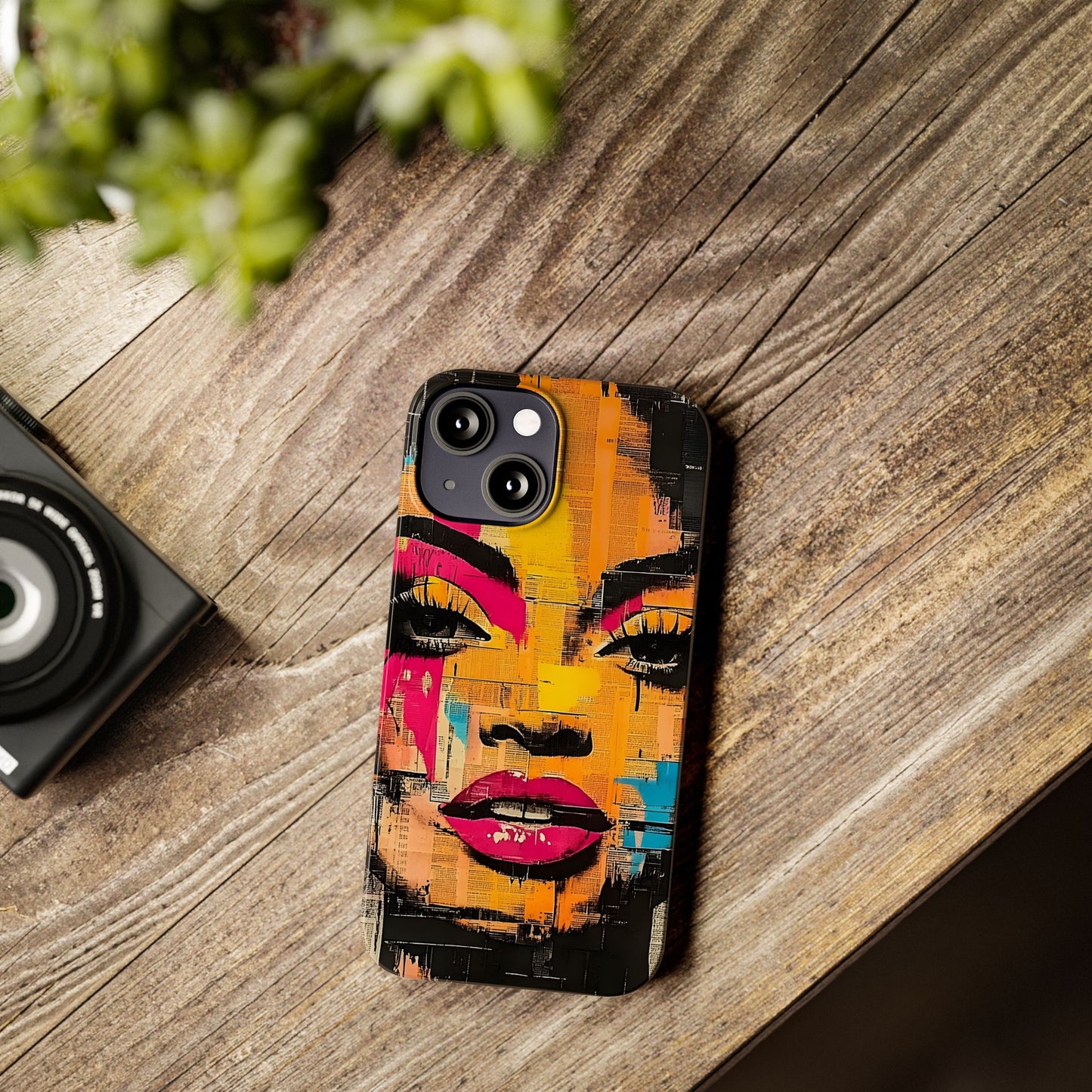 Retro Pop Culture Woman 1 - Phone Case