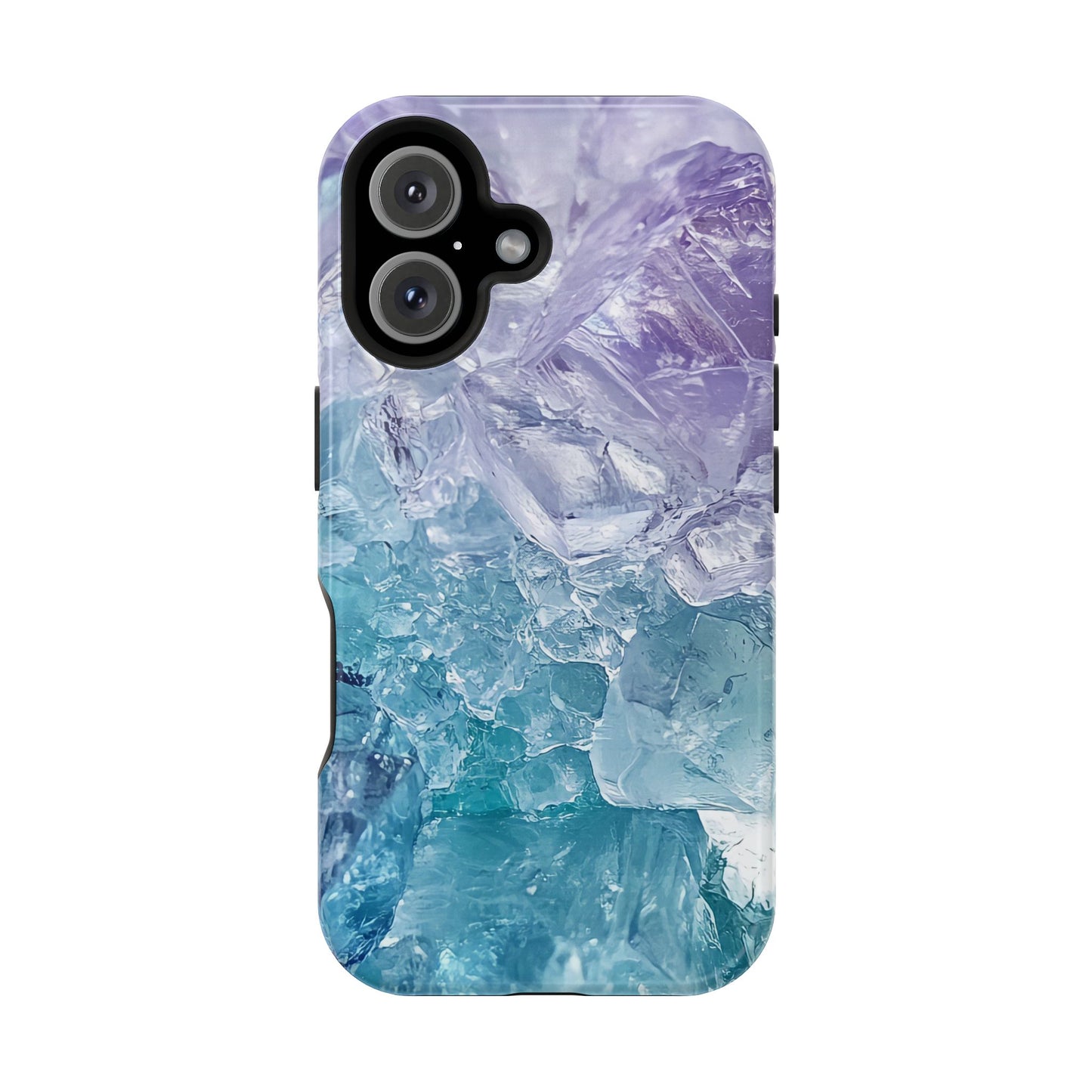 Crystal-Patterned Impact-Resistant Phone Case | Stylish Protection for Adventurers