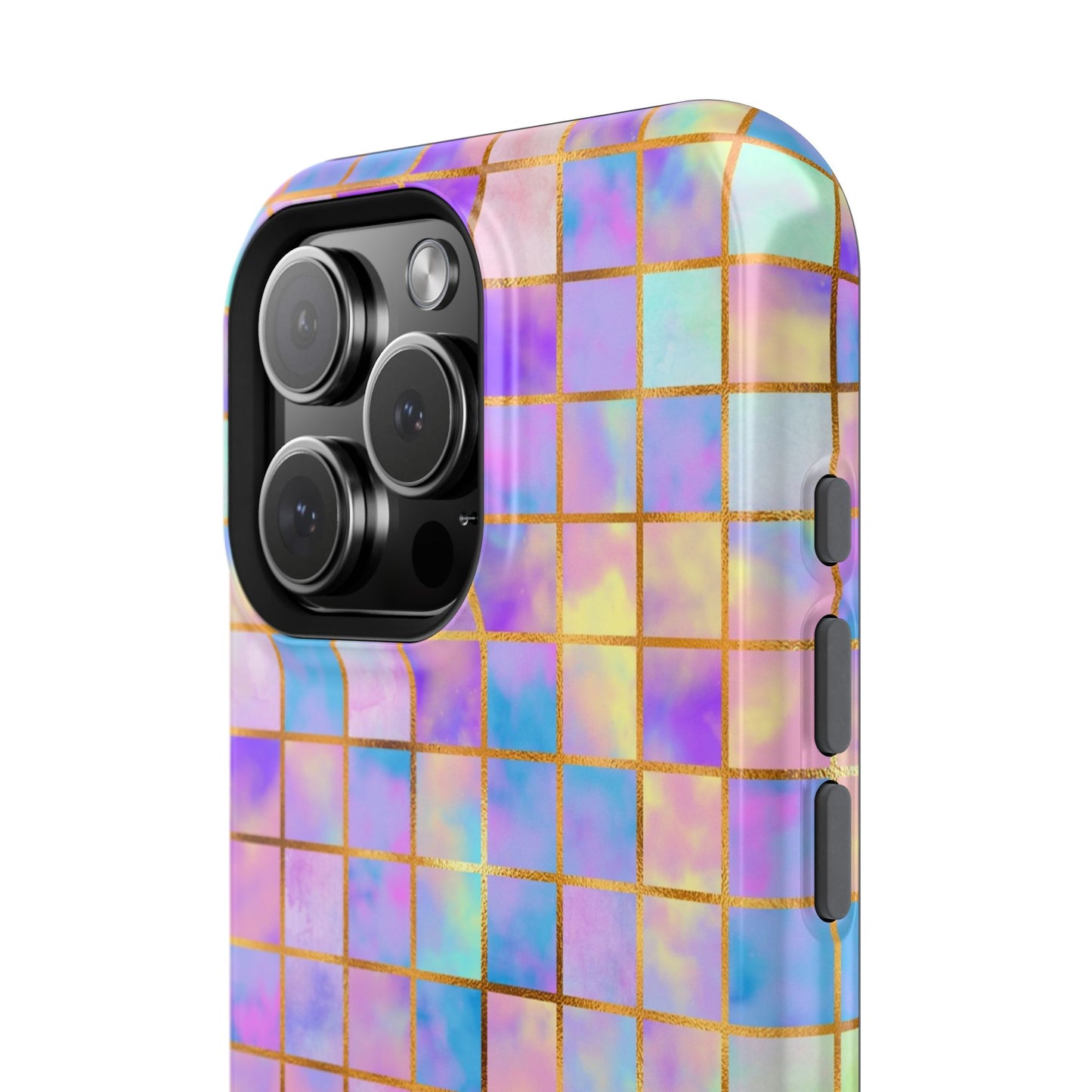 Colorful Mosaic Impact-Resistant Phone Case