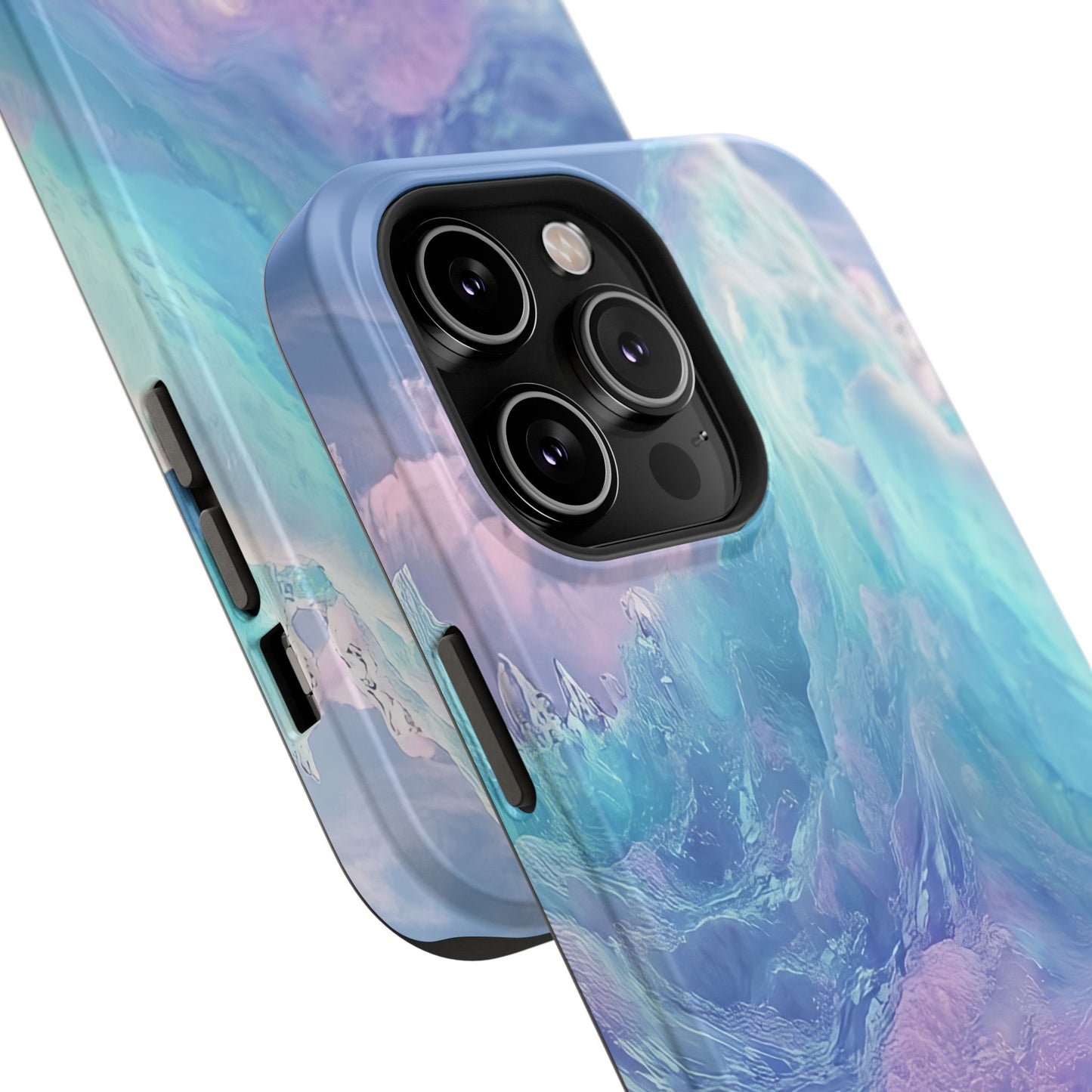Phone Case - Colorful Abstract Waves Design