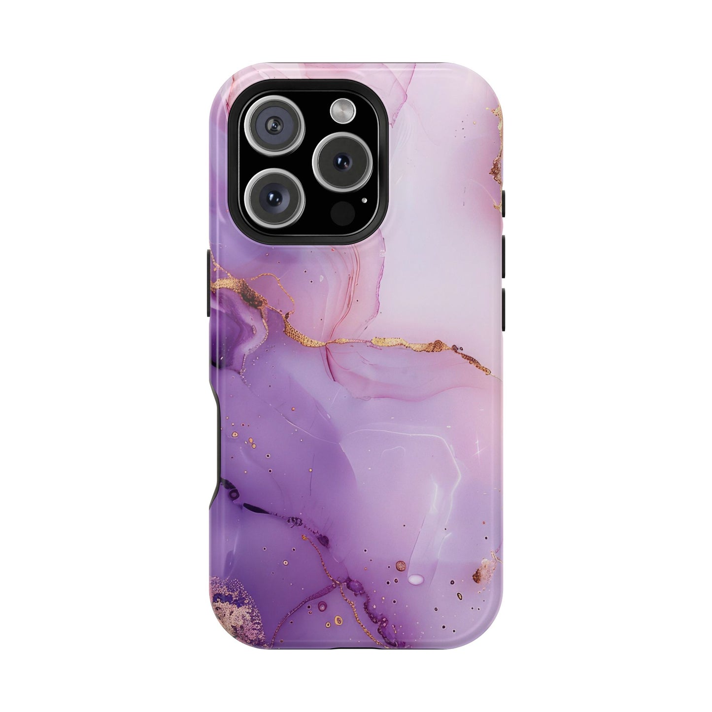 Elegant Purple Marble iPhone Case