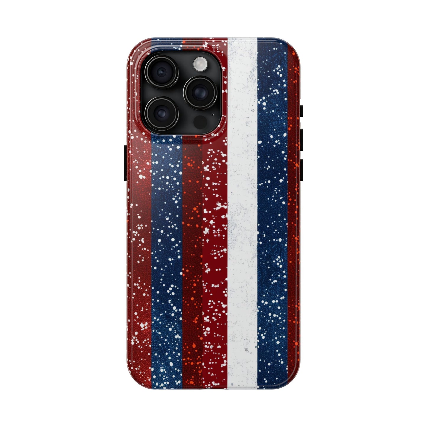 Patriotic Glitter Tough Phone Case