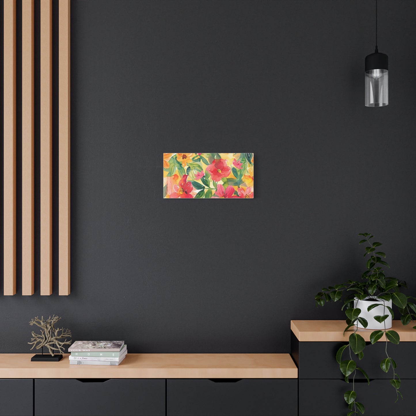 Floral Matte Canvas