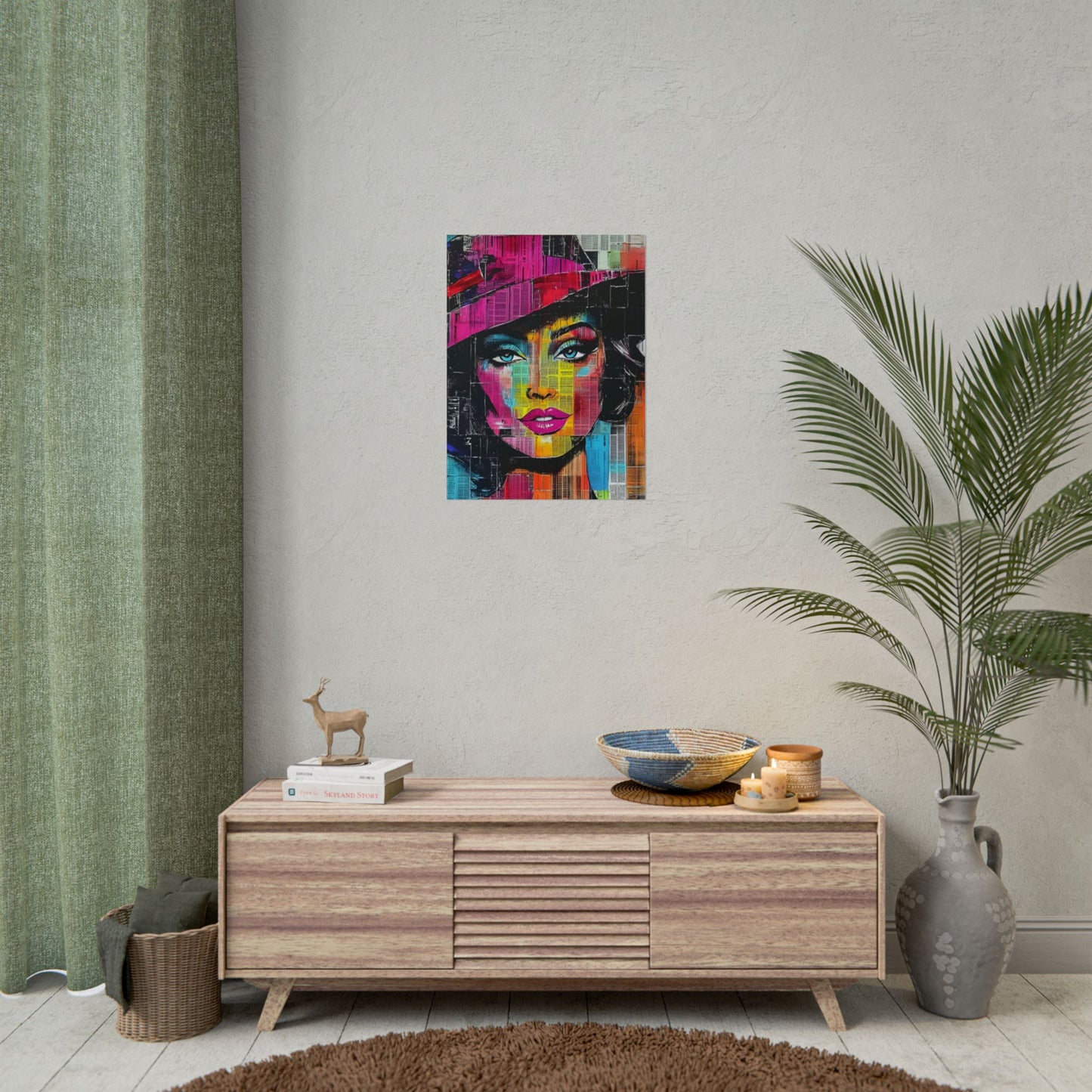 Poster Print Retro Pop Culture Woman 10