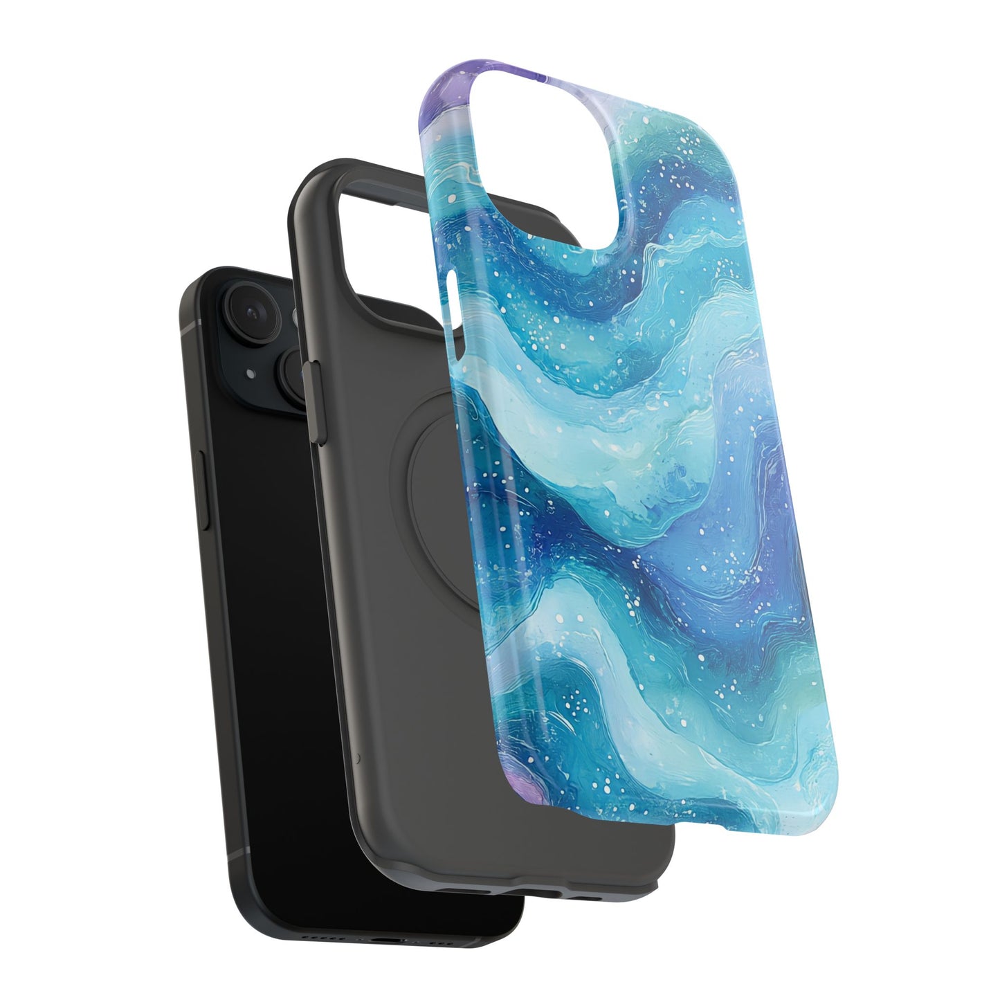 Ocean Wave Impact-Resistant Phone Case - Stylish and Durable Design