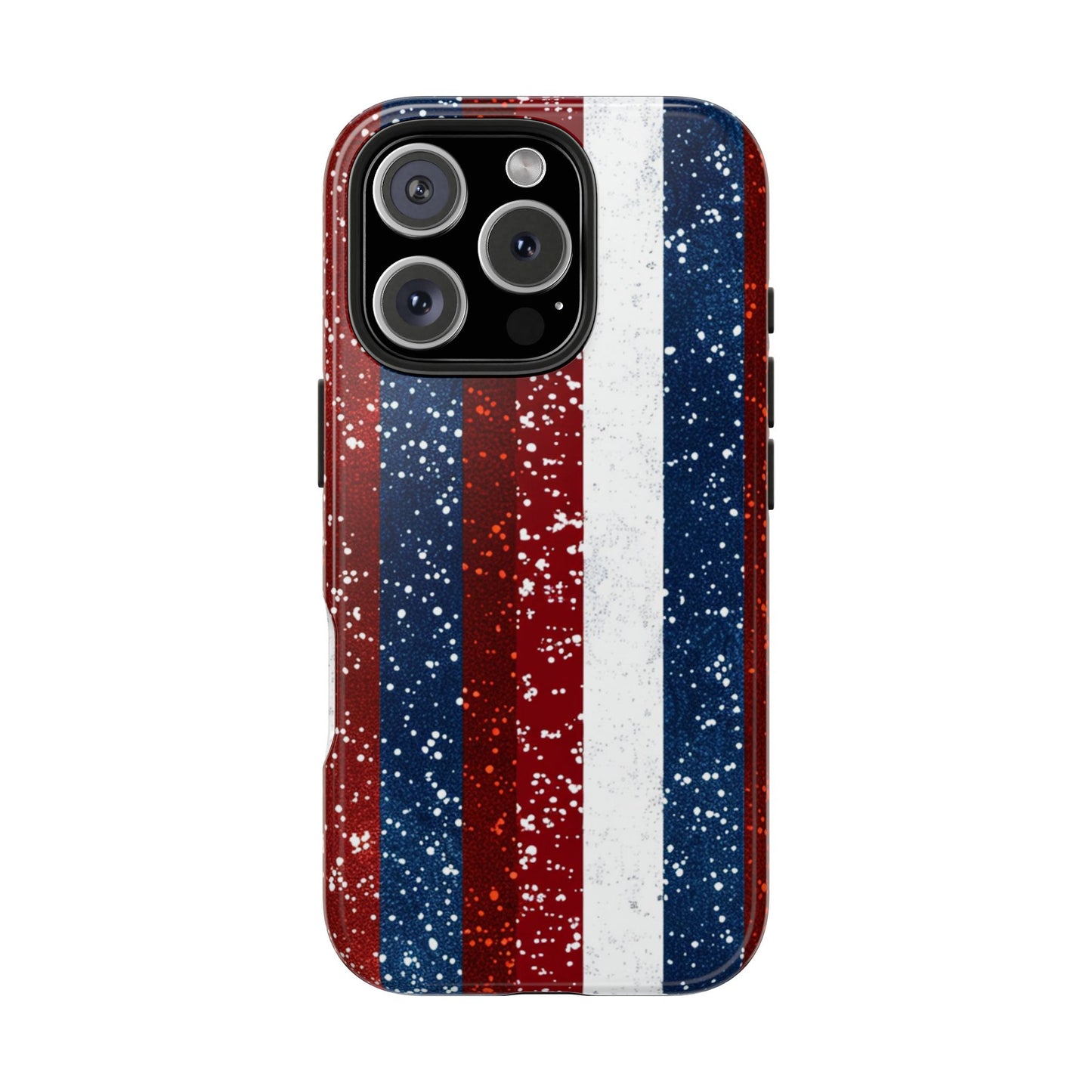 Patriotic Glitter Tough Phone Case