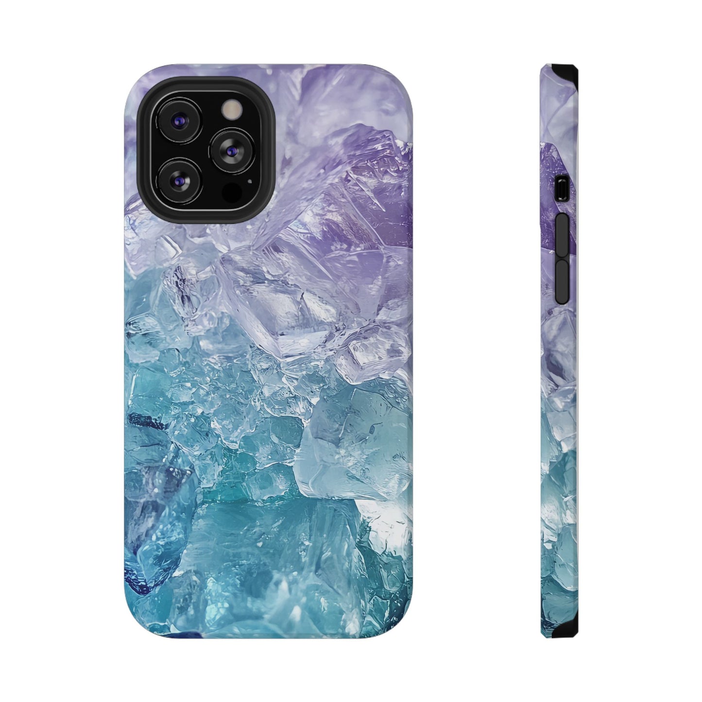 Crystal-Patterned Impact-Resistant Phone Case | Stylish Protection for Adventurers