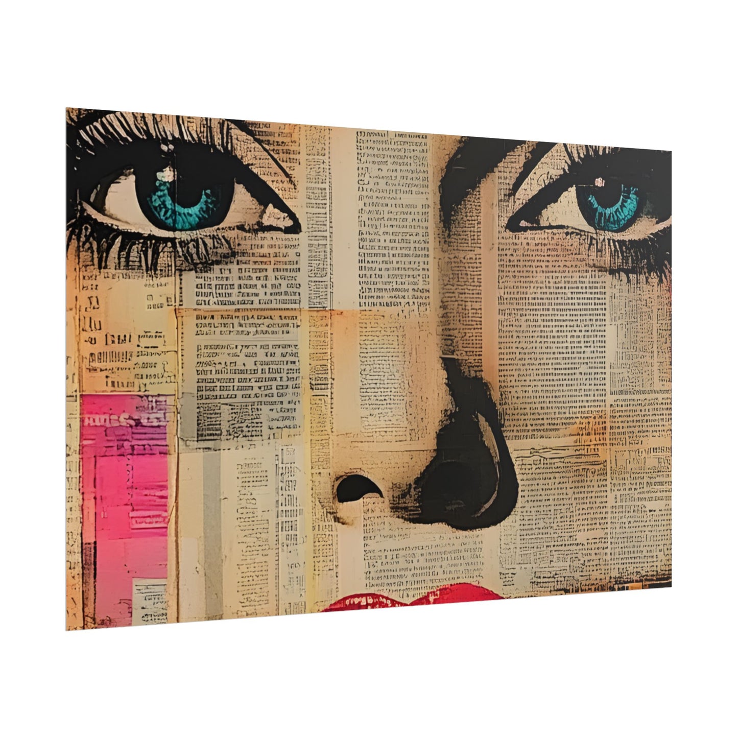Retro Pop Culture Woman Poster 13 , Comic Wall Art