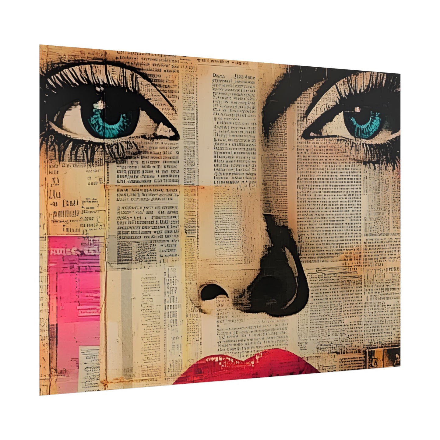 Retro Pop Culture Woman Poster 13 , Comic Wall Art