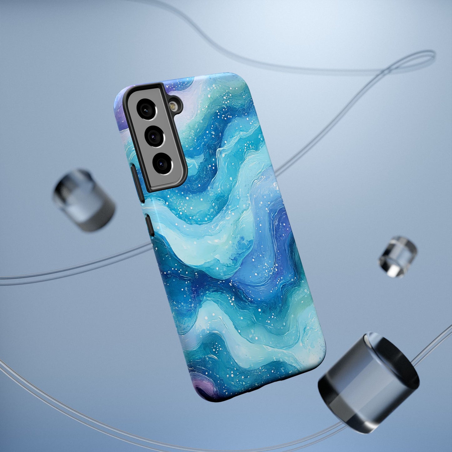 Ocean Wave Impact-Resistant Phone Case - Stylish and Durable Design