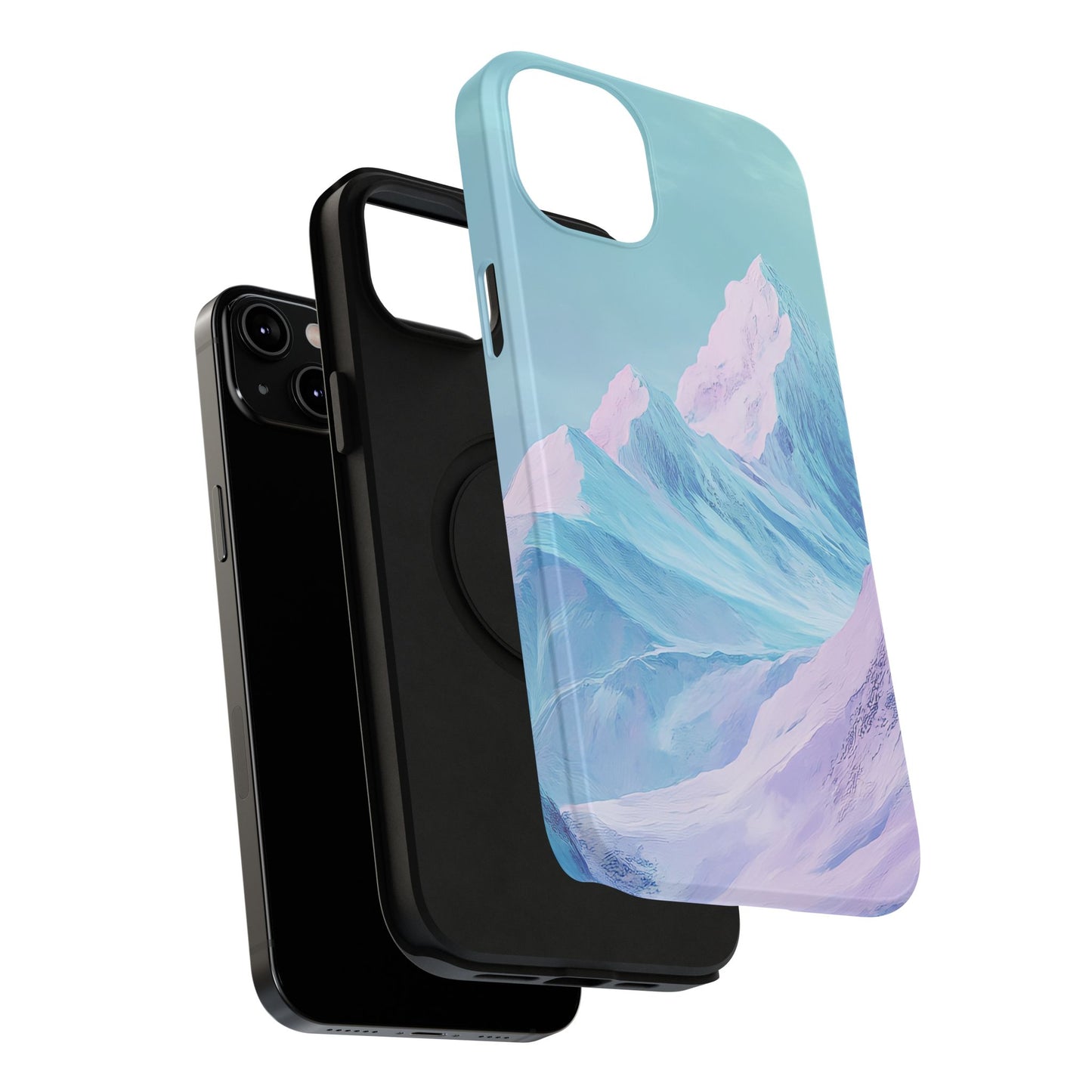 Mountain Landscape Phone Case - Impact-Resistant Protection for Nature Lovers