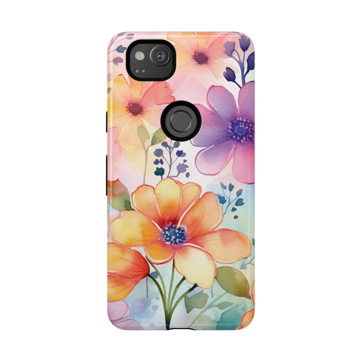 Floral Tough Case for Google Pixel- theme 1