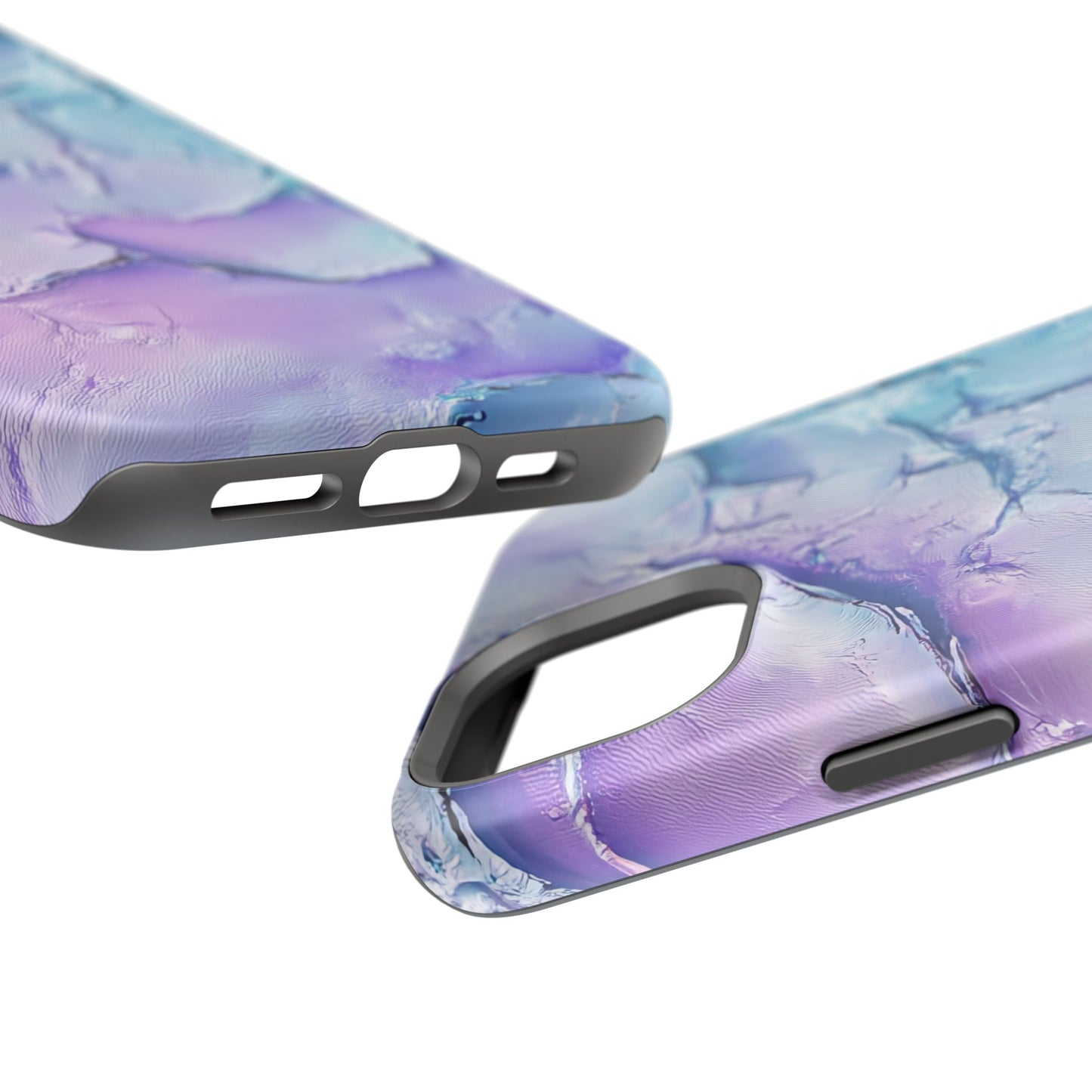 Vibrant Impact-Resistant Phone Case - Colorful Texture Design