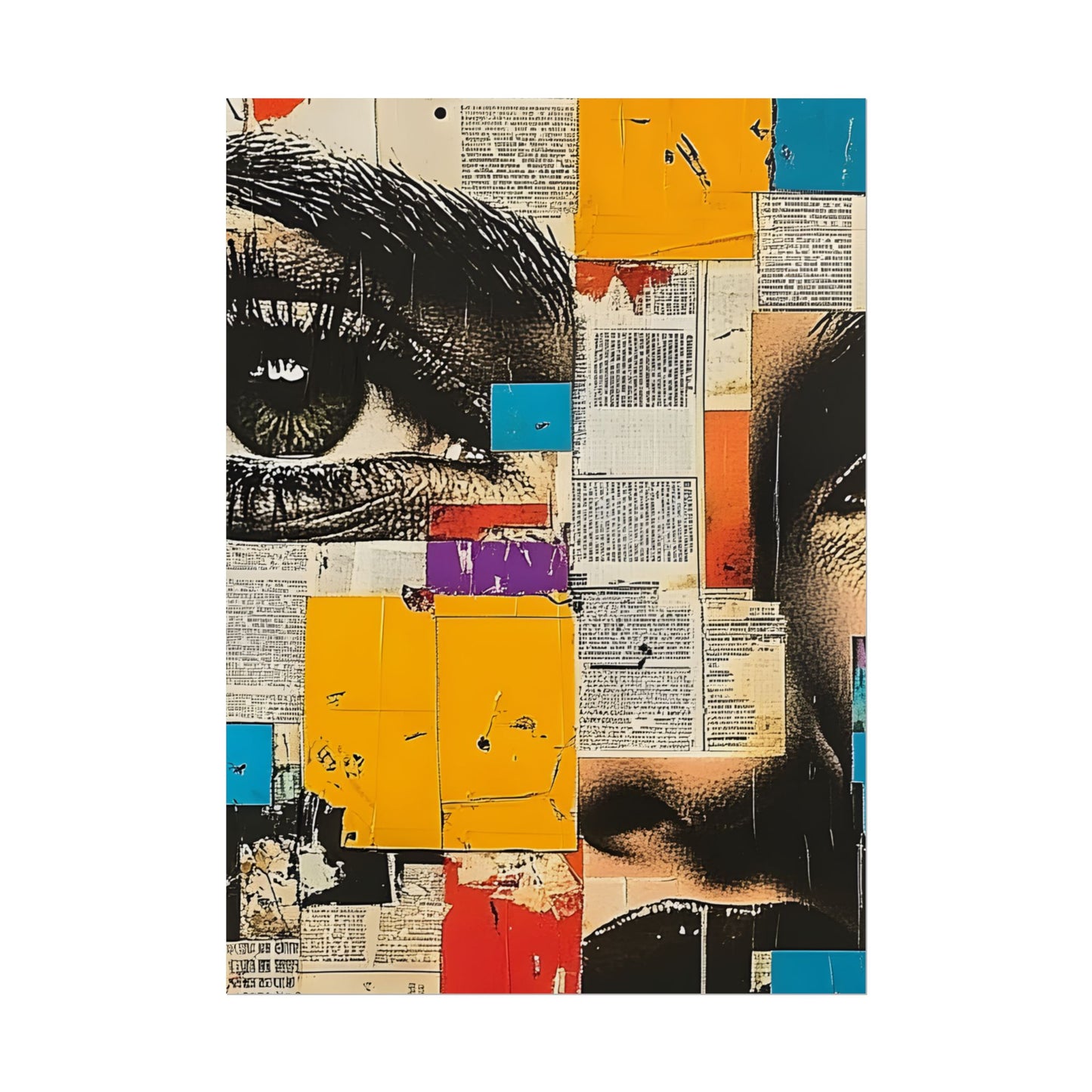 Wall Art Poster - Retro Pop Culture Woman 15