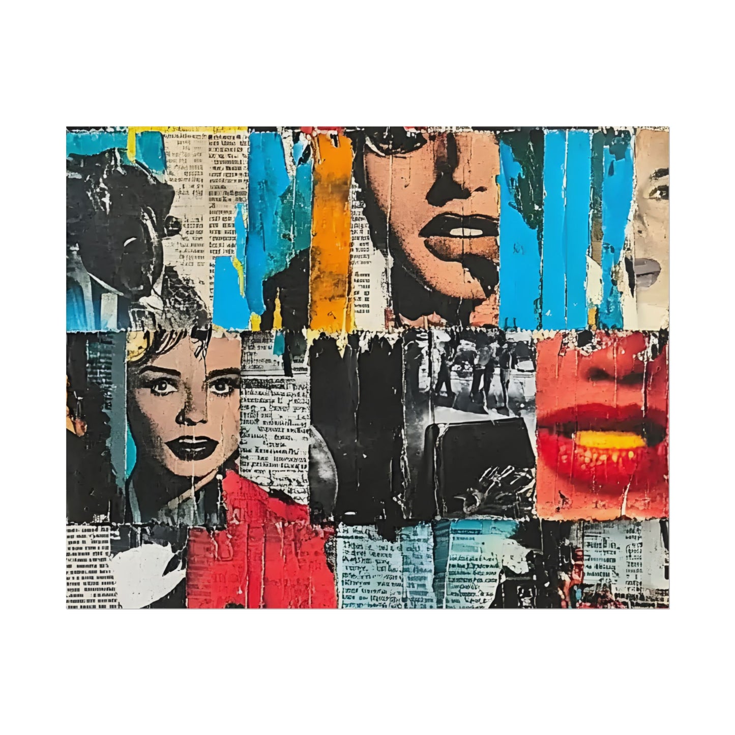 Retro Pop Culture Girl 7 - wall art