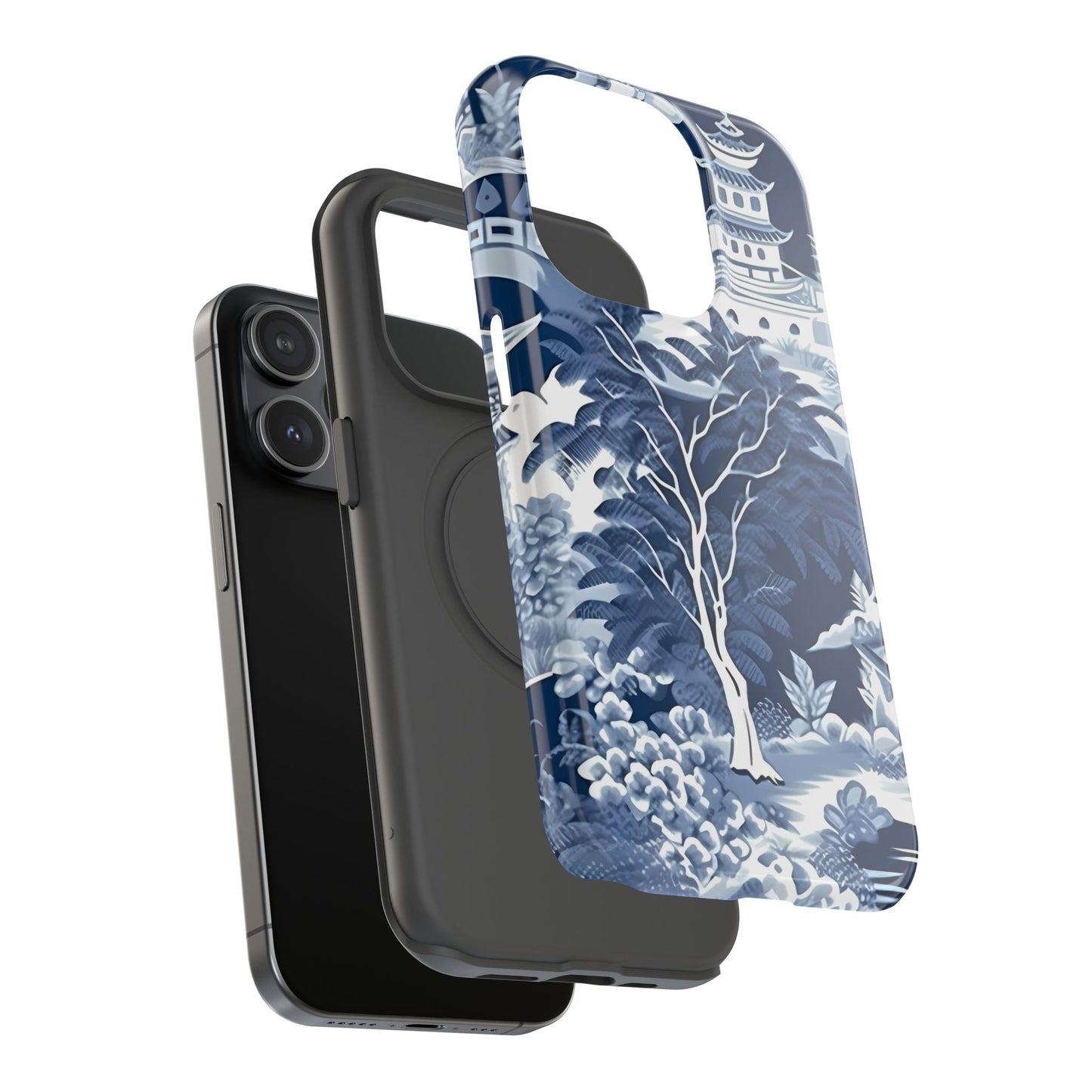 Elegant Blue Landscape Phone Case
