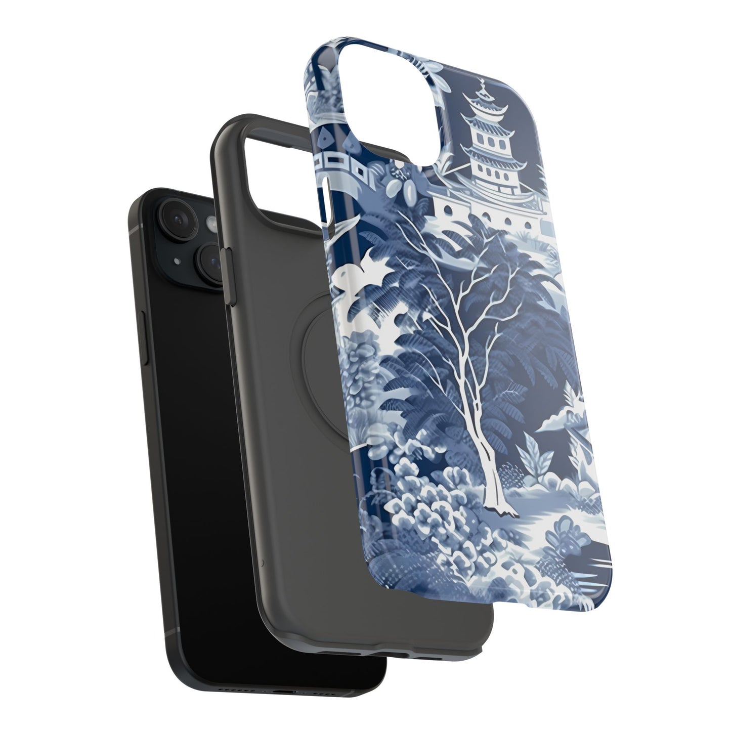 Elegant Blue Landscape Phone Case