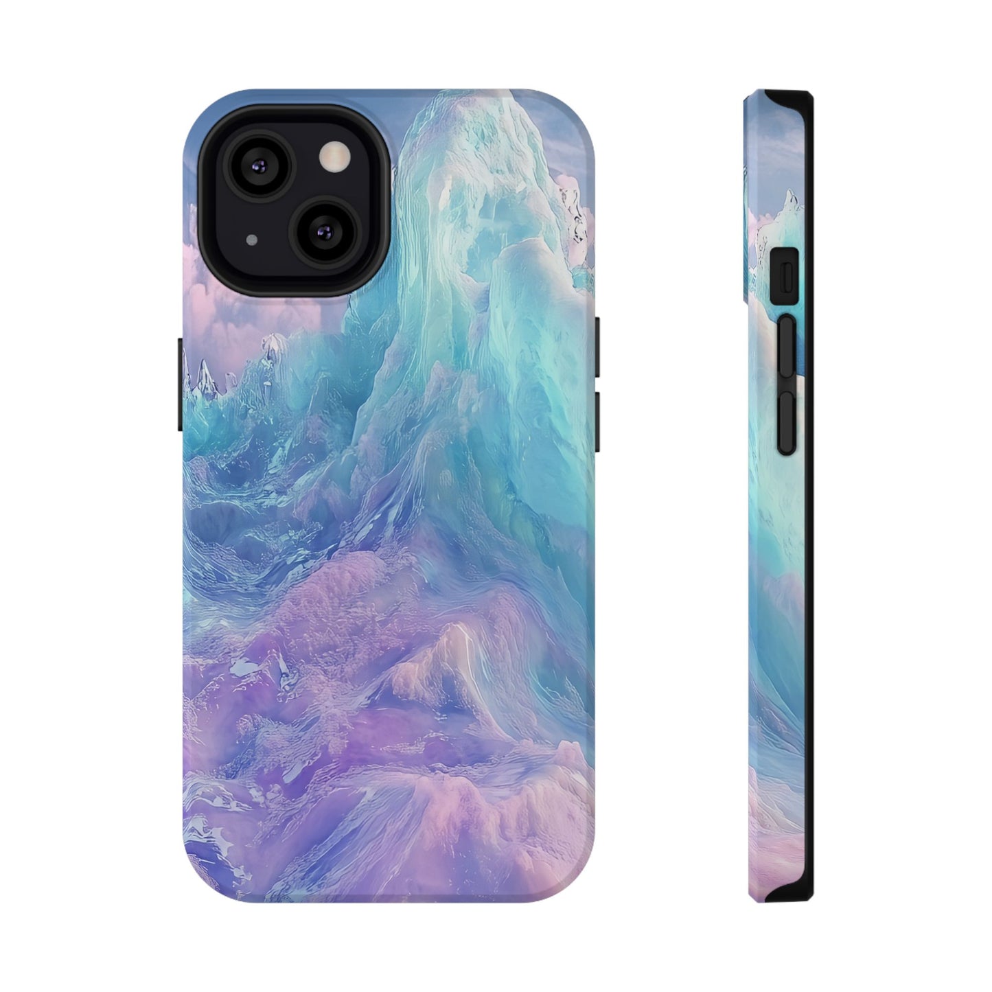 Phone Case - Colorful Abstract Waves Design