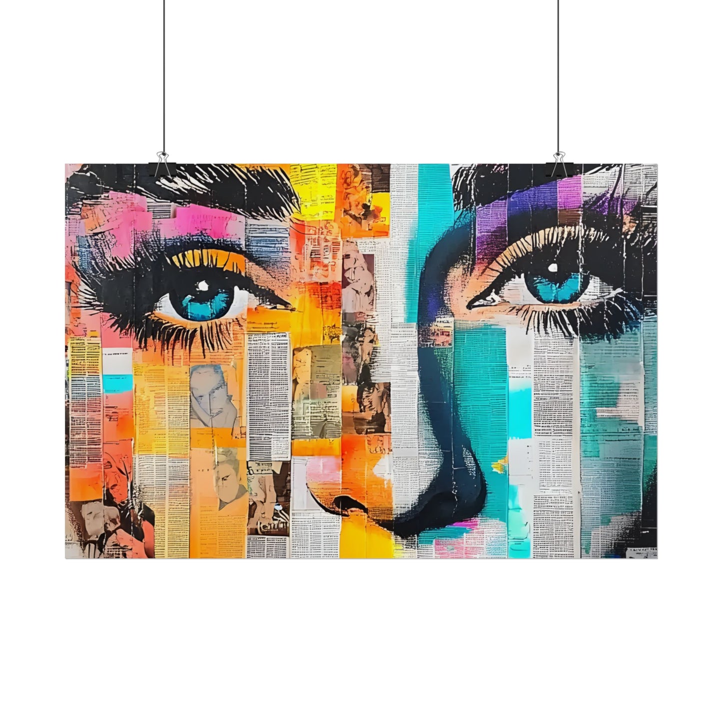 Retro Pop Culture Woman 6-Vibrant Art Wall Decor