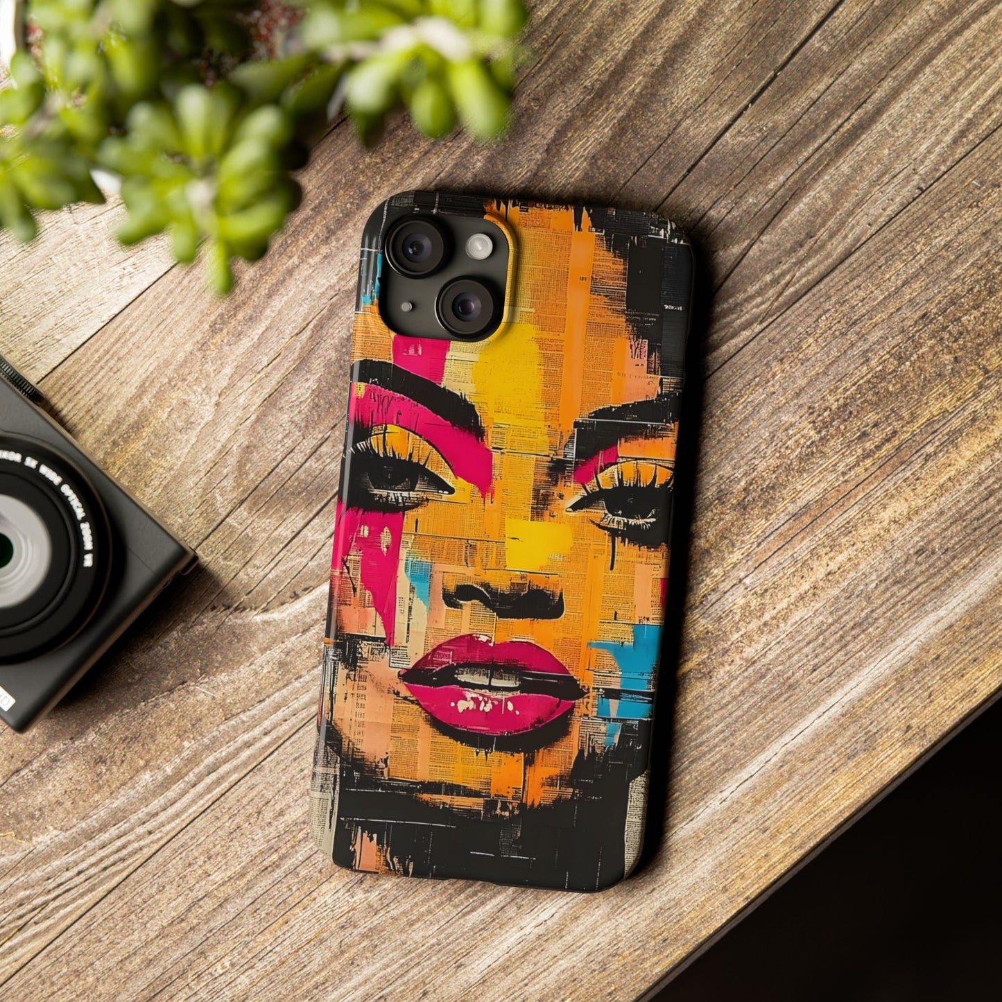 Retro Pop Culture Woman 1 - Phone Case