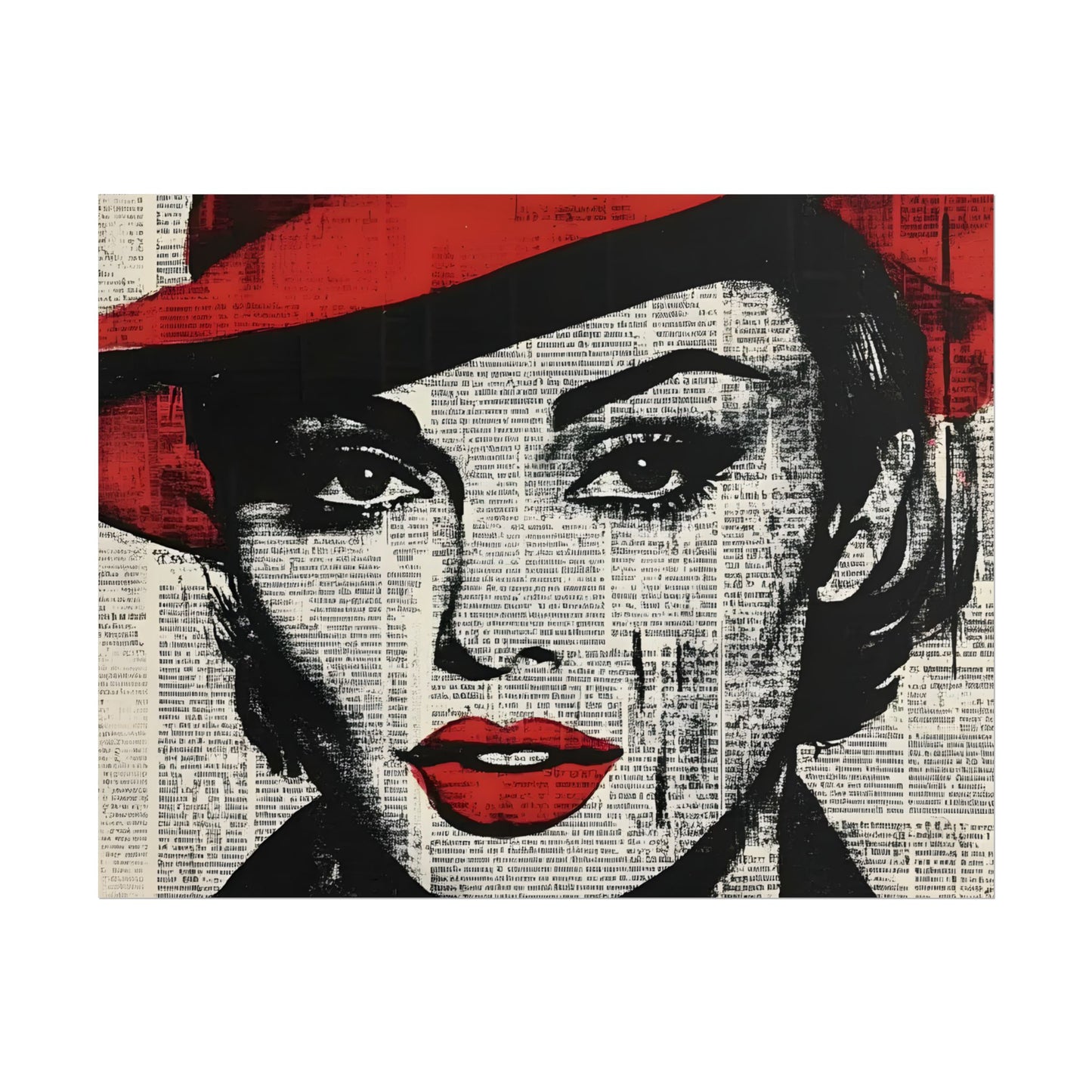 Retro Pop Culture Poster 3- Fashion Inspiration, Retro Wall Art