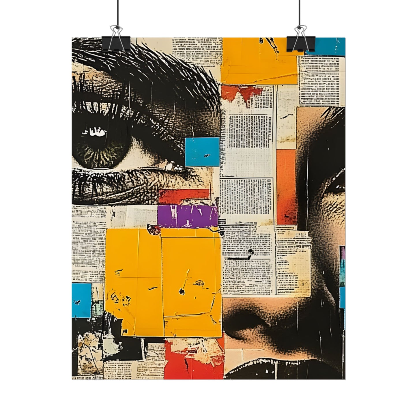 Wall Art Poster - Retro Pop Culture Woman 15