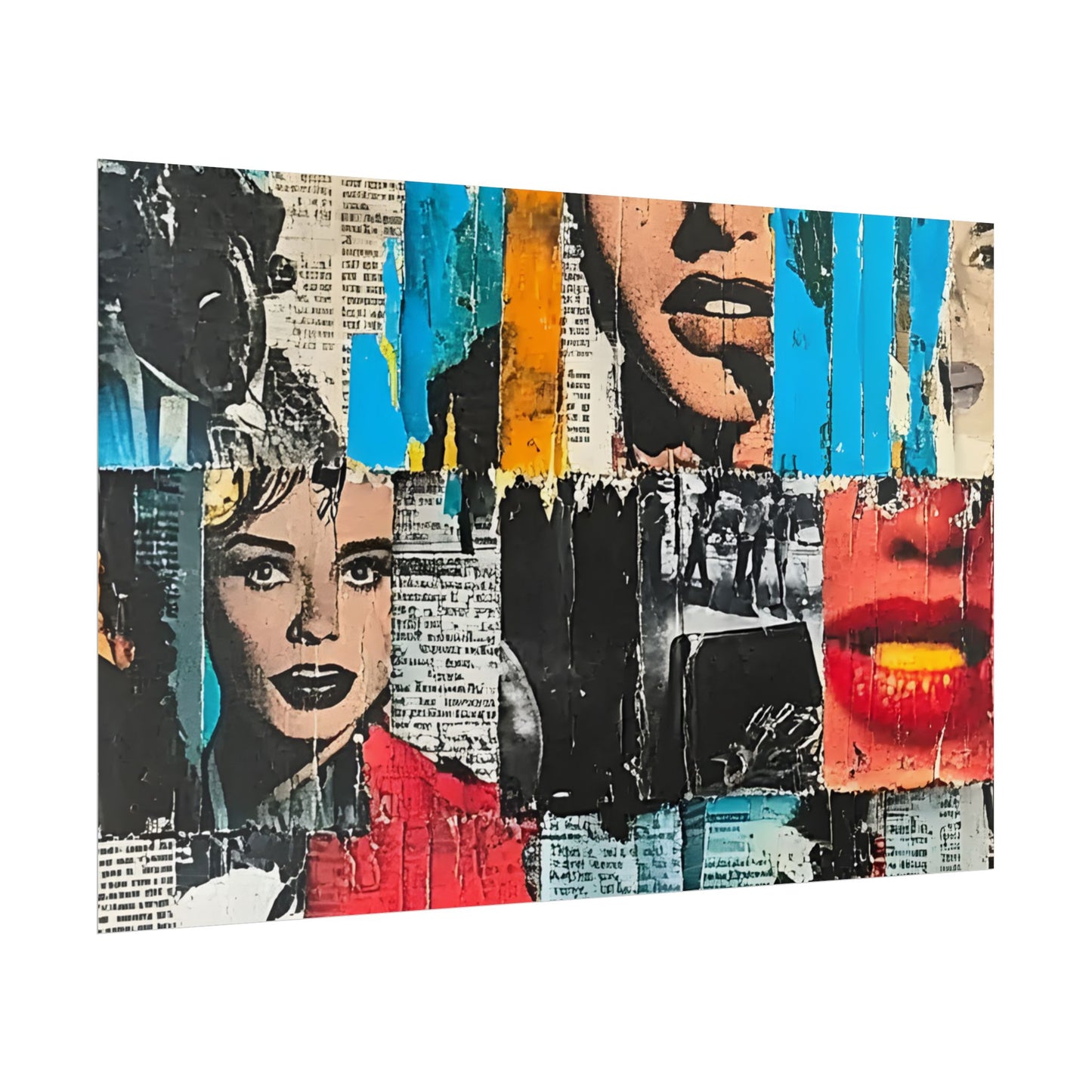 Retro Pop Culture Girl 7 - wall art