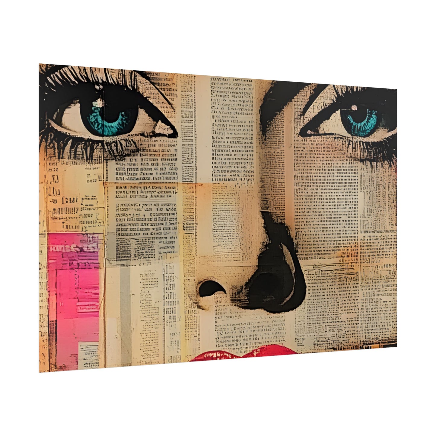 Retro Pop Culture Woman Poster 13 , Comic Wall Art