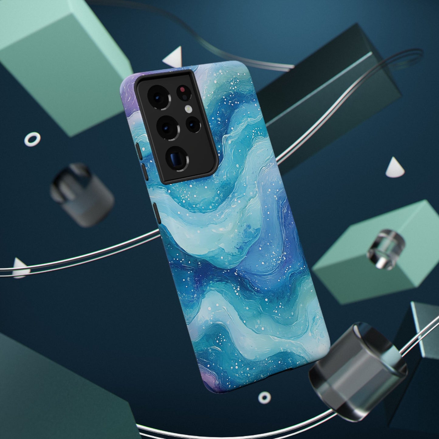 Ocean Wave Impact-Resistant Phone Case - Stylish and Durable Design