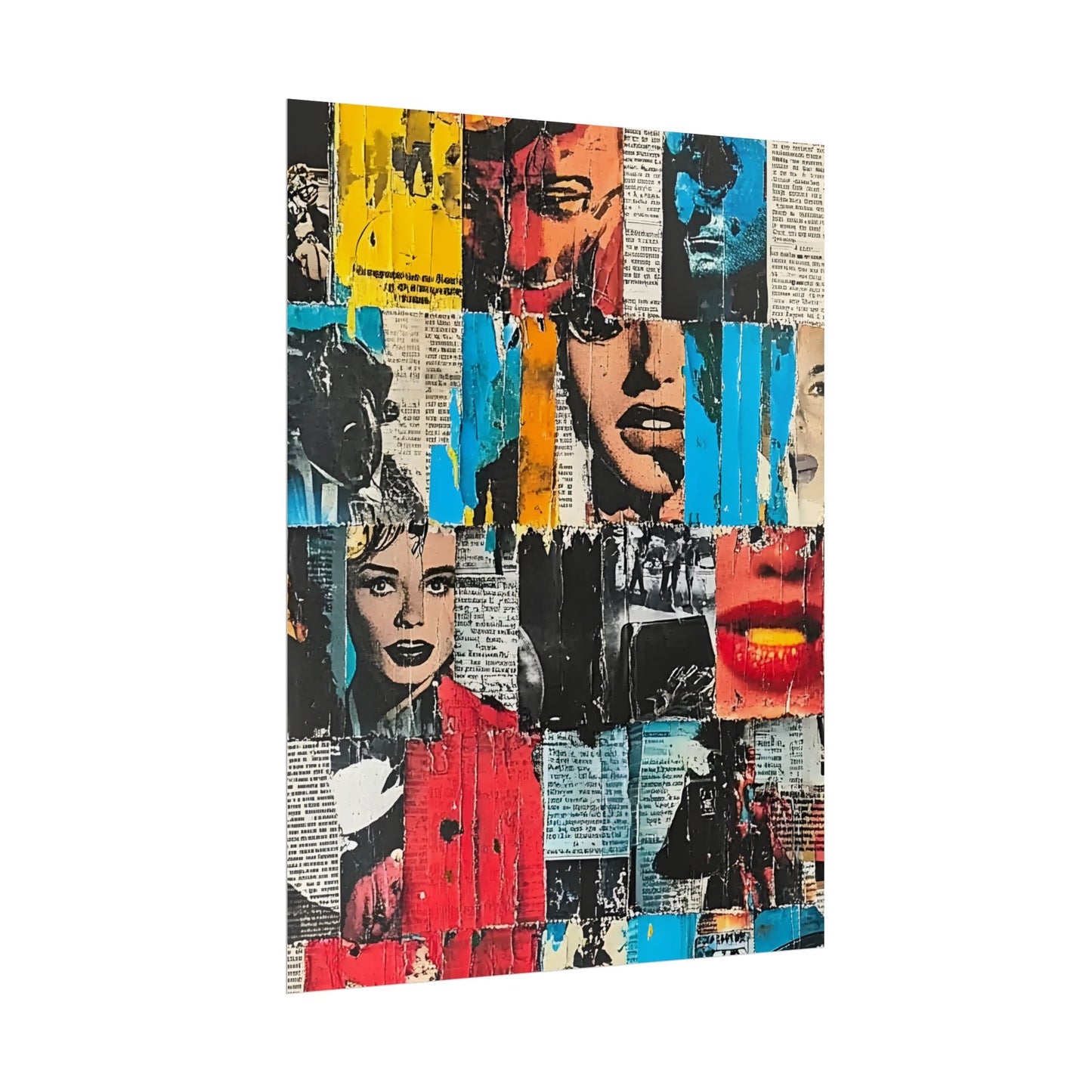 Retro Pop Culture Girl 7 - wall art