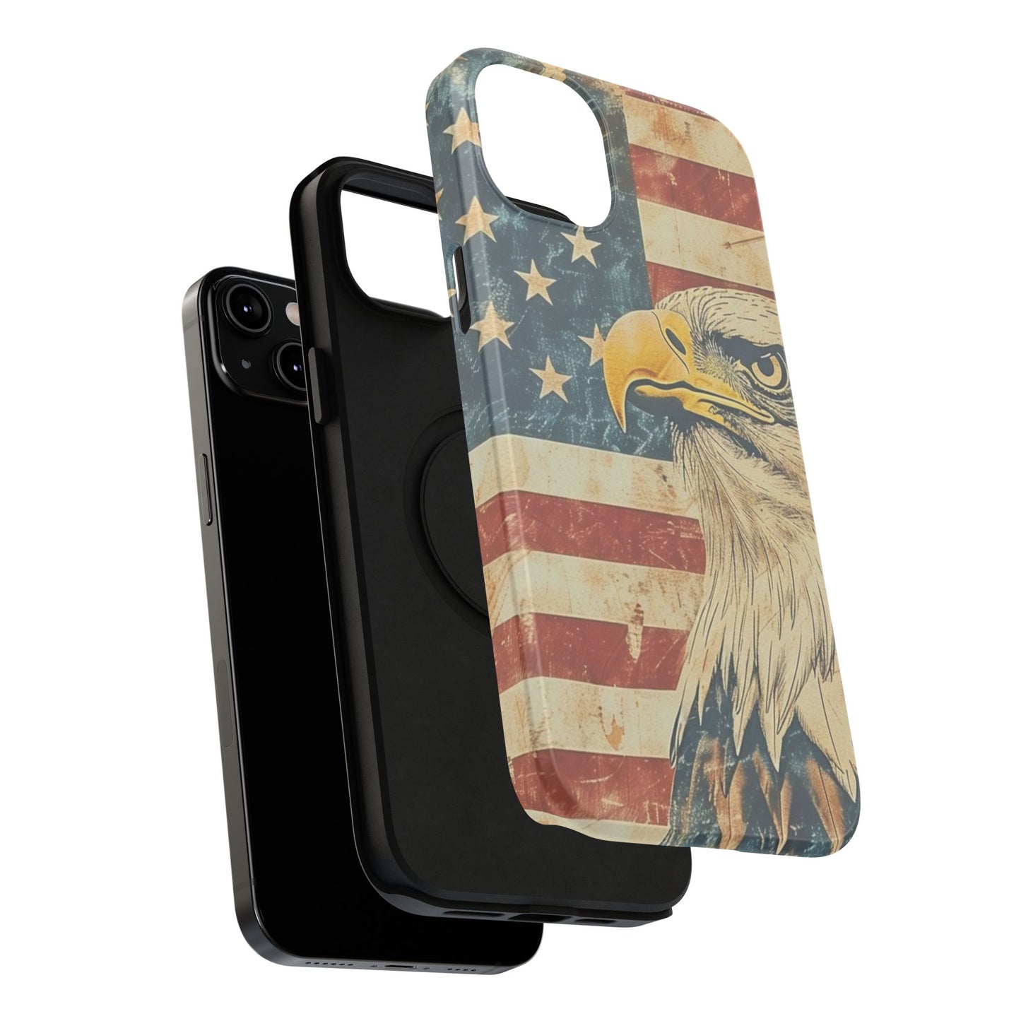 Eagle American Flag Phone Case