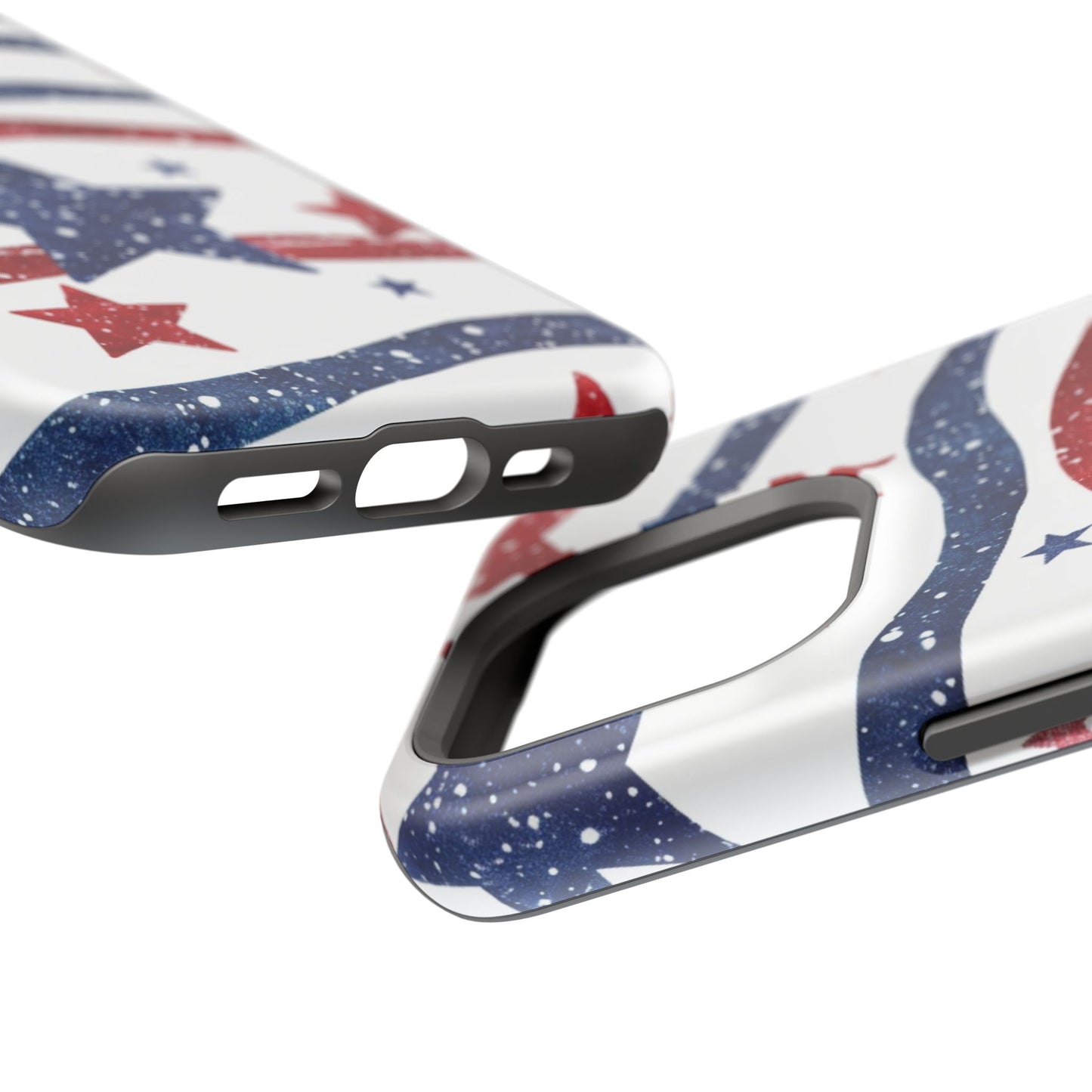Stars & Stripes Design Impact-Resistant Phone Case