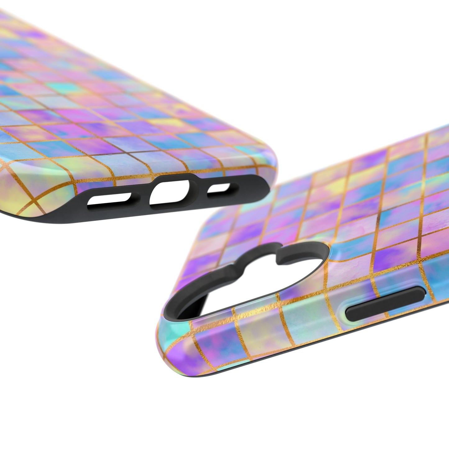Colorful Mosaic Impact-Resistant Phone Case
