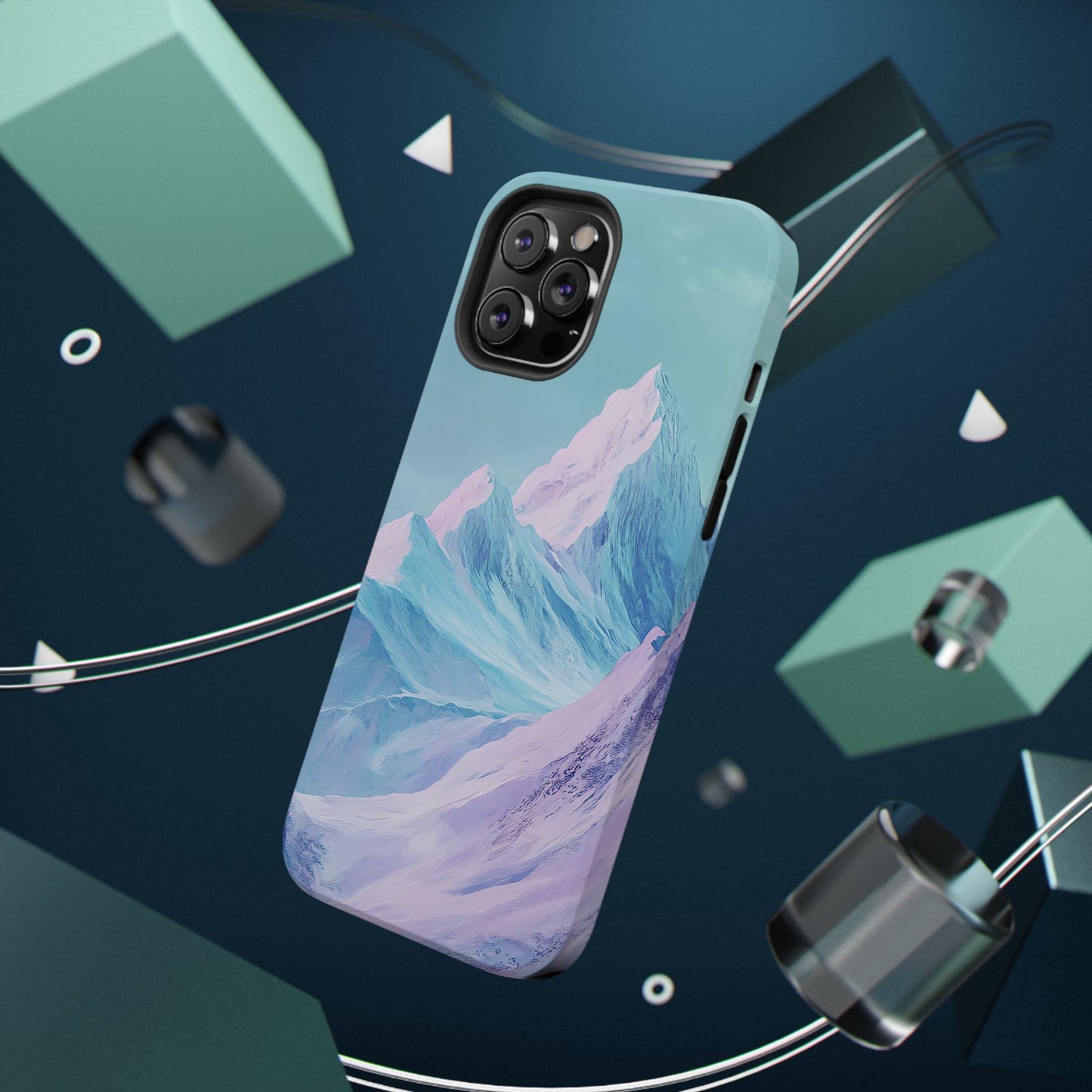 Mountain Landscape Phone Case - Impact-Resistant Protection for Nature Lovers