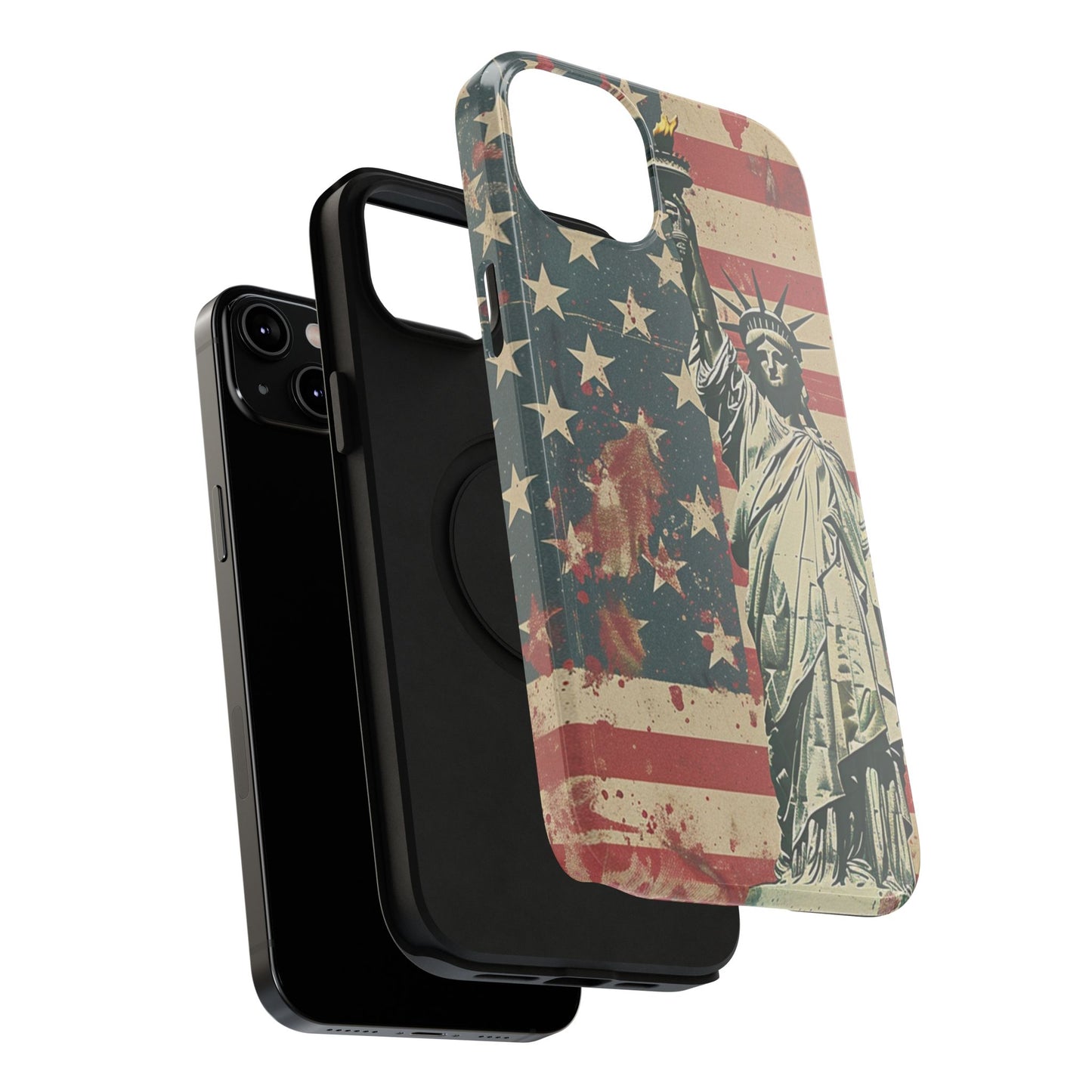 Liberty-Inspired Phone Case - Patriotic Design