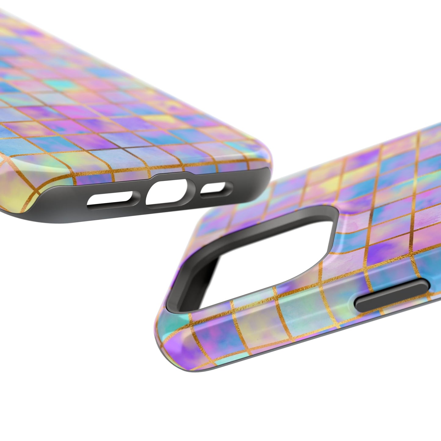 Colorful Mosaic Impact-Resistant Phone Case