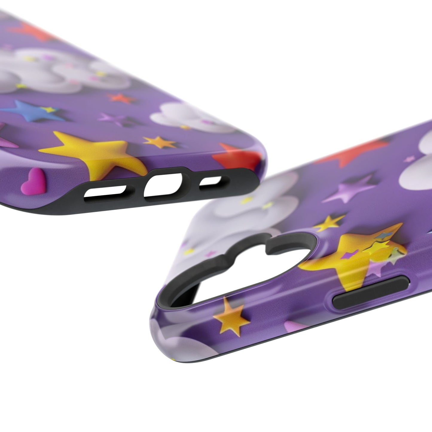 Colorful Cloud & Star Phone Case