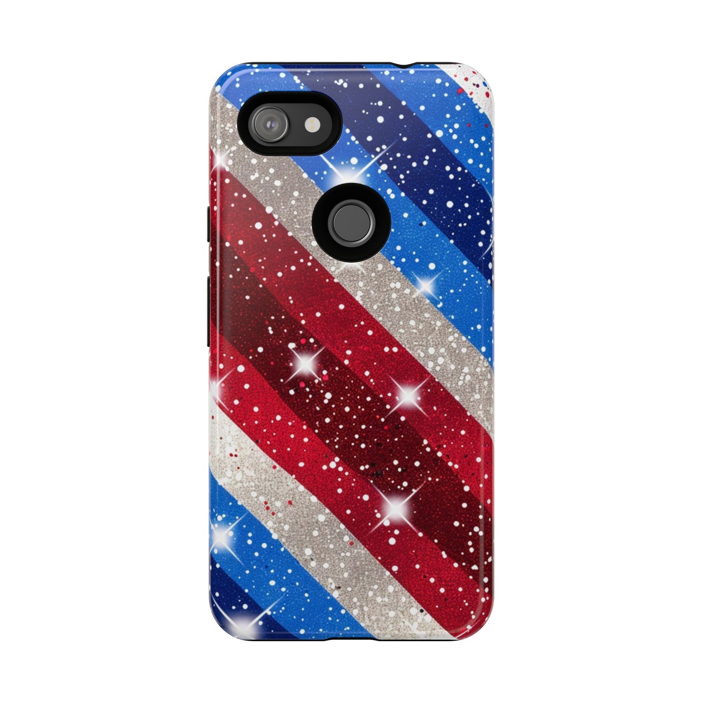 Glittery Patriotic Phone Case - Tough Cases