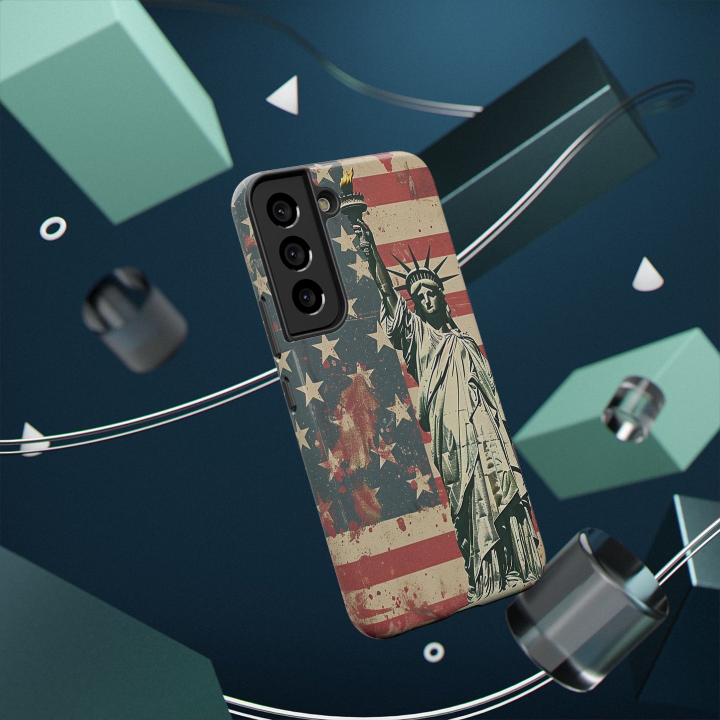 Liberty-Inspired Phone Case - Patriotic Design