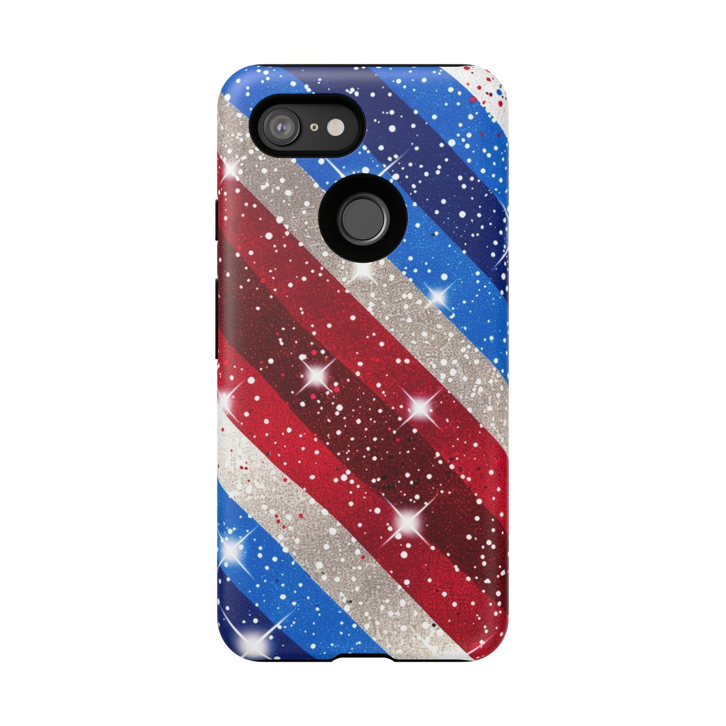 Glittery Patriotic Phone Case - Tough Cases