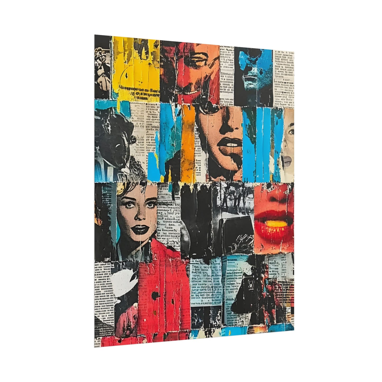 Retro Pop Culture Girl 7 - wall art