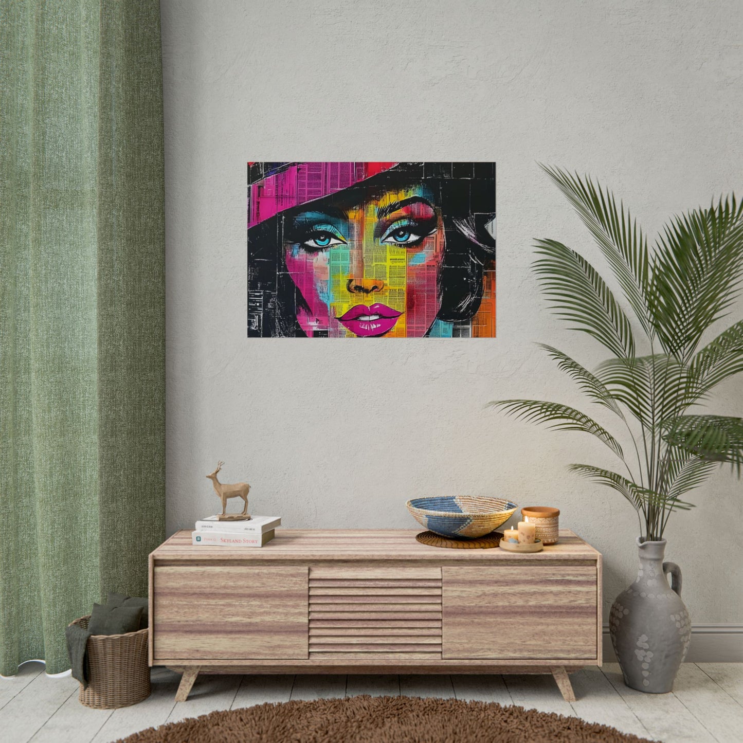 Poster Print Retro Pop Culture Woman 10