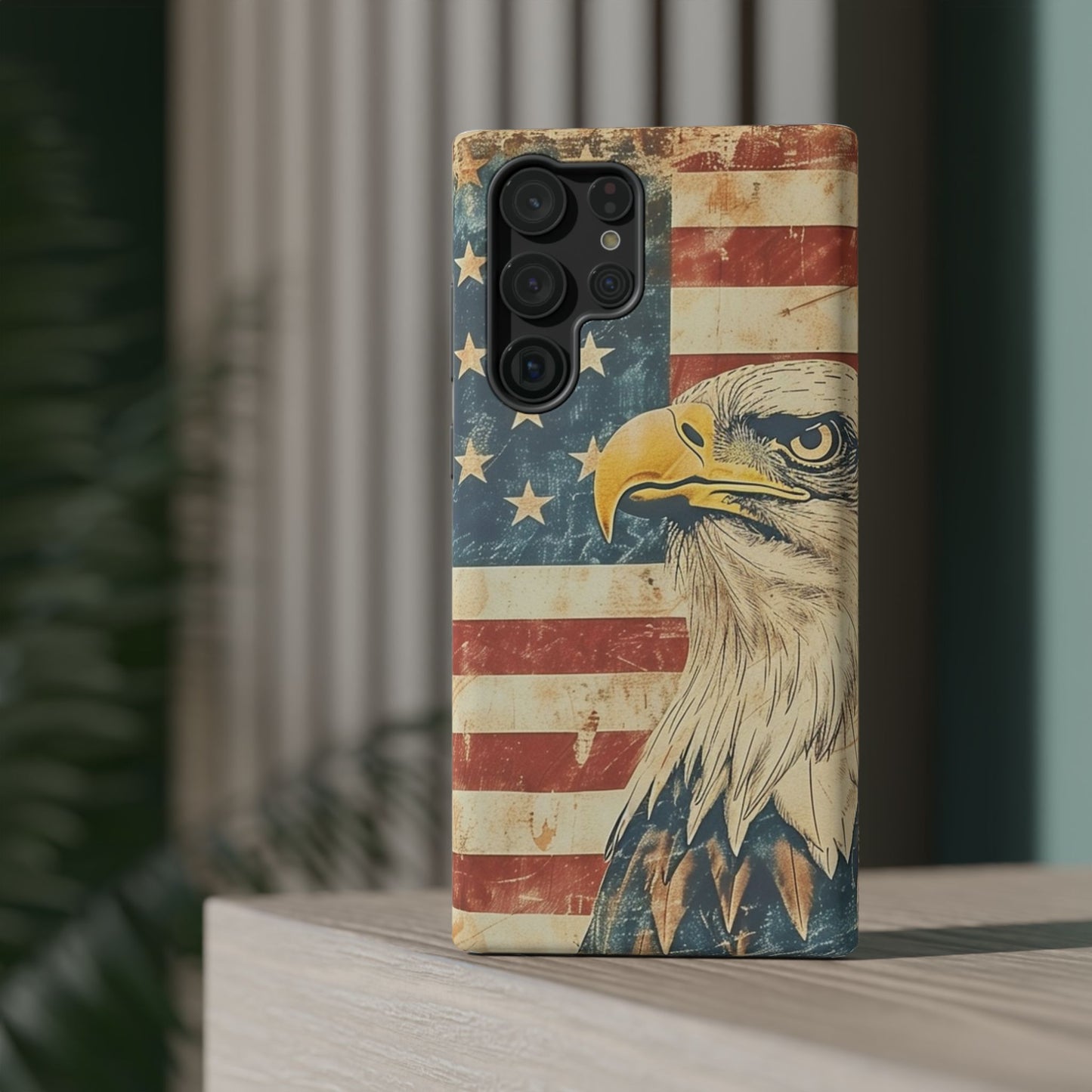 Eagle American Flag Phone Case