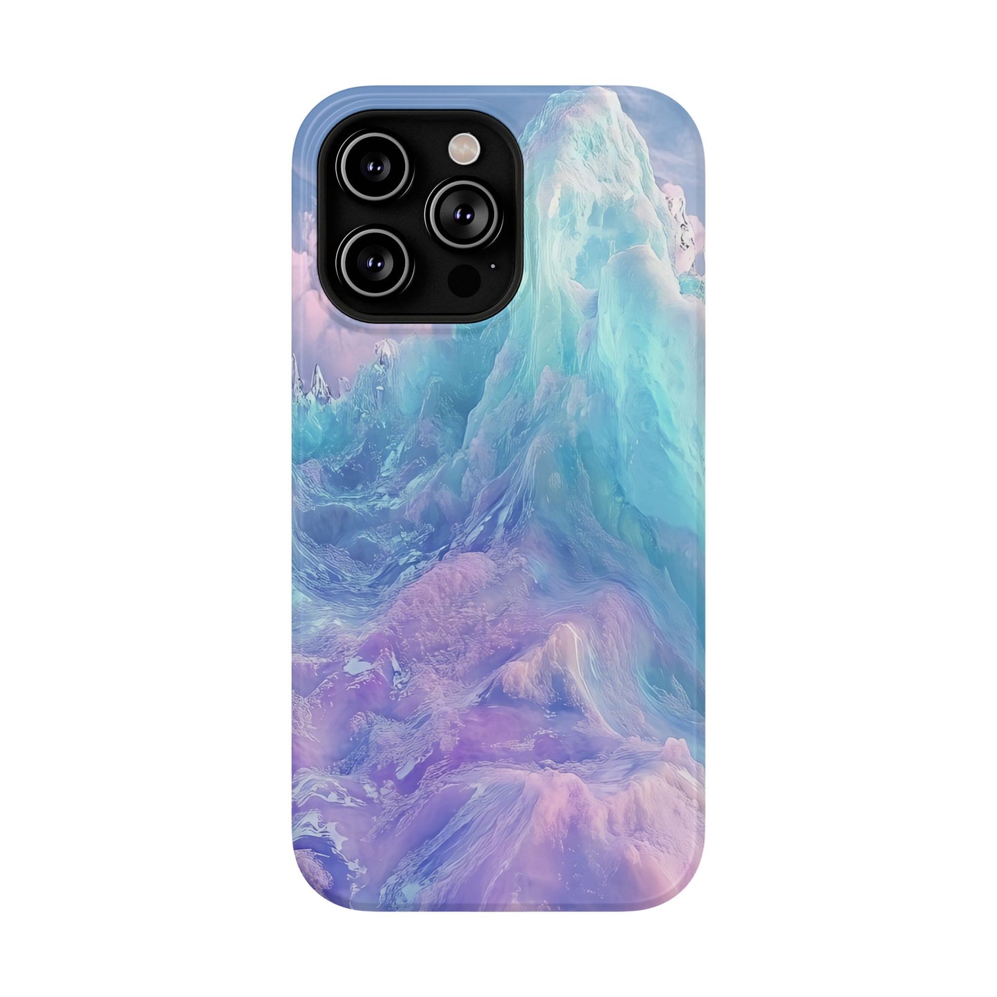 Phone Case - Colorful Abstract Waves Design