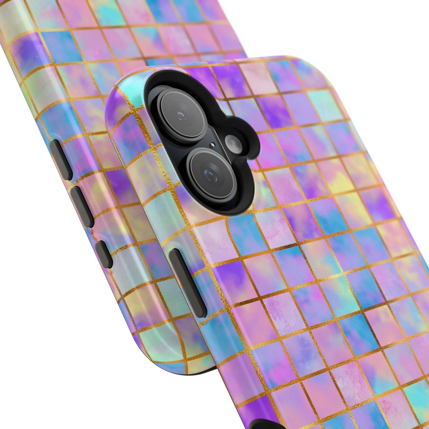 Colorful Mosaic Impact-Resistant Phone Case