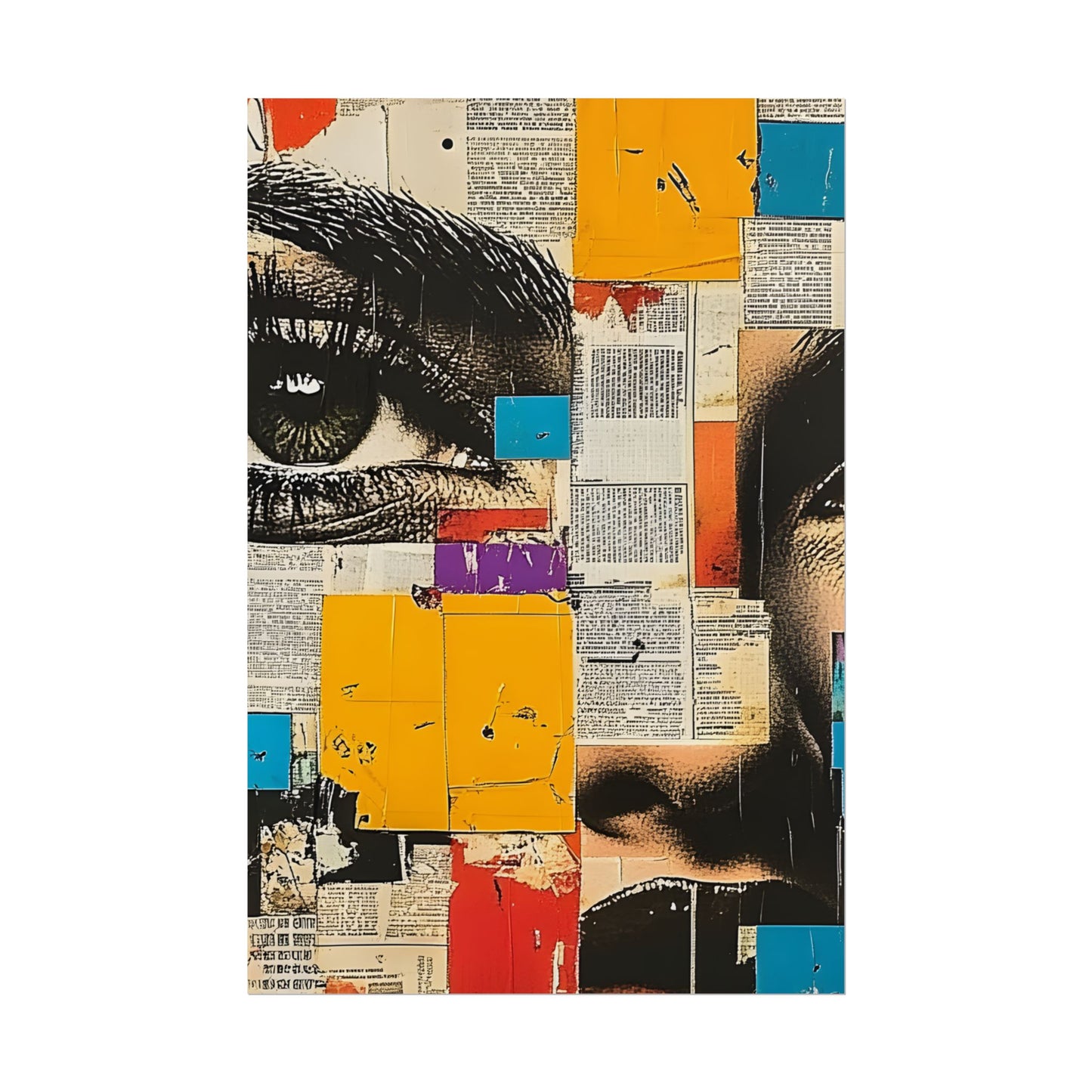 Wall Art Poster - Retro Pop Culture Woman 15
